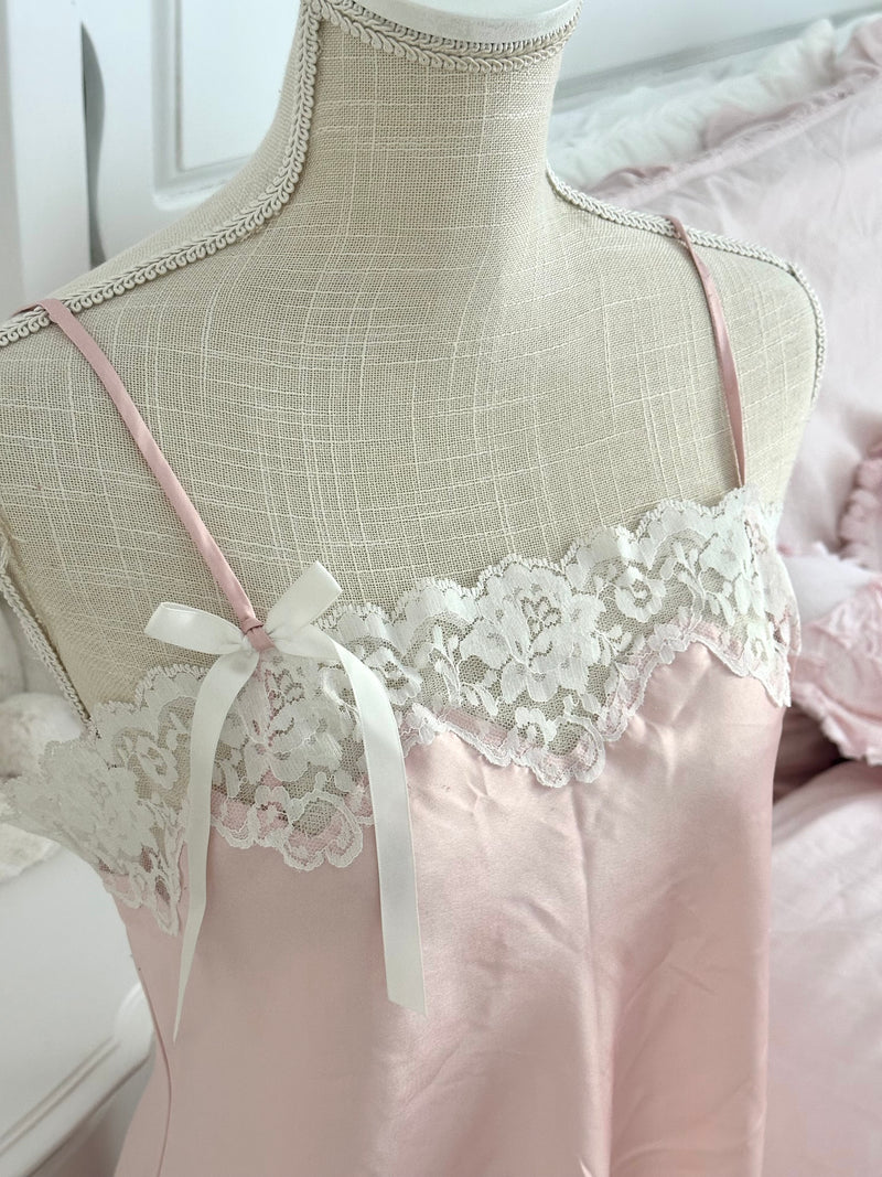 Vintage 2006 Victoria’s Secret Angels Collection Pink Babydoll Slip Dress Size: L