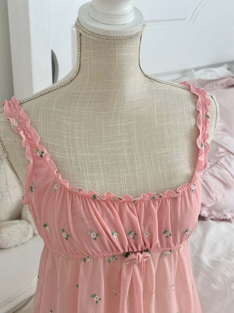 Vintage 2004 Victoria’s Secret Pink Milkmaid Cami Top Size: L