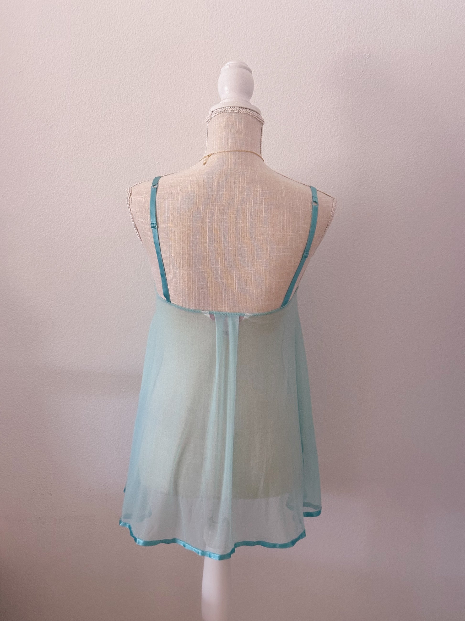 Vintage Victoria's Secret blue Sabrina Carpenter babydoll size: XS