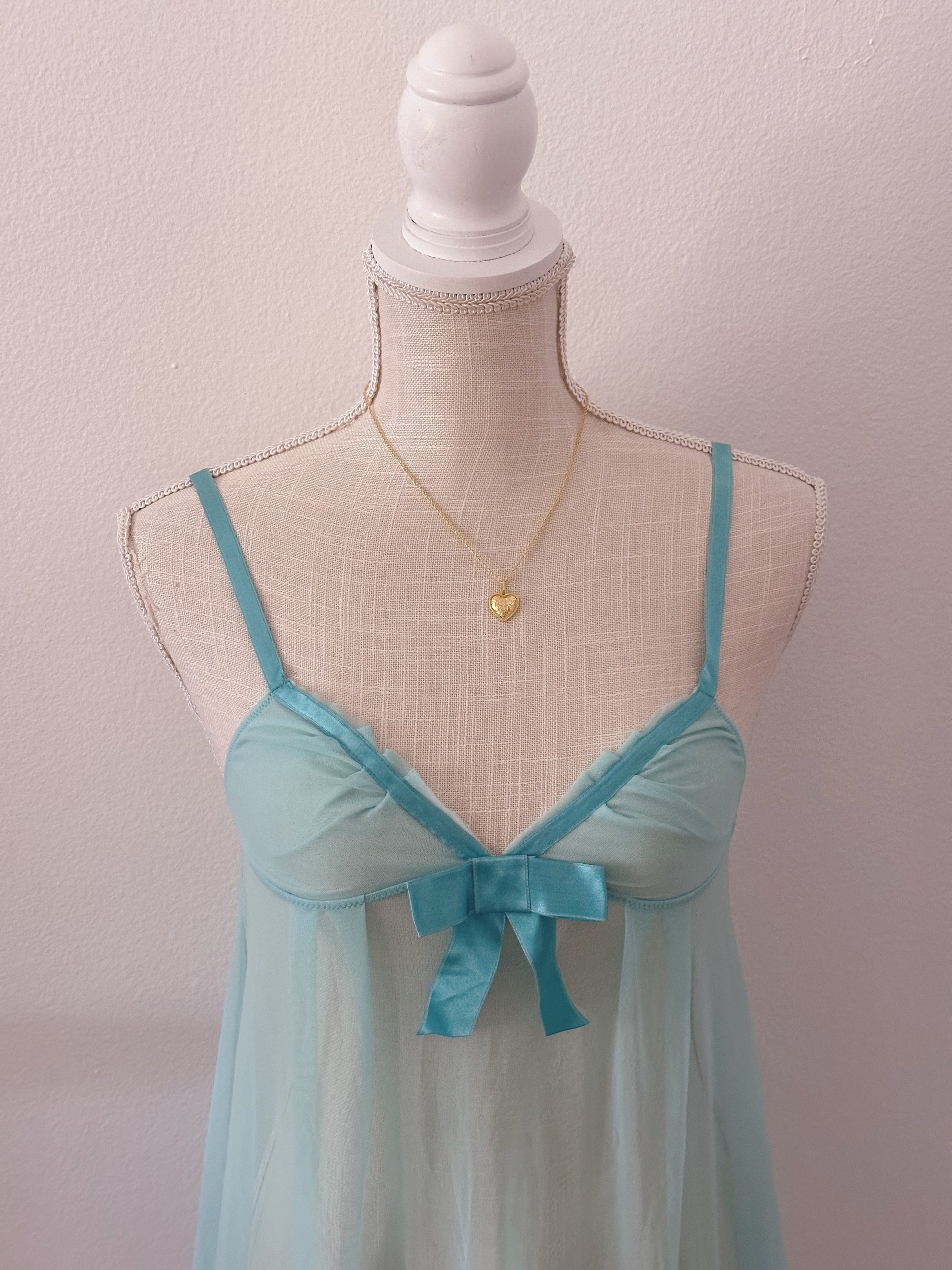 Vintage Victoria's Secret blue Sabrina Carpenter babydoll size: XS