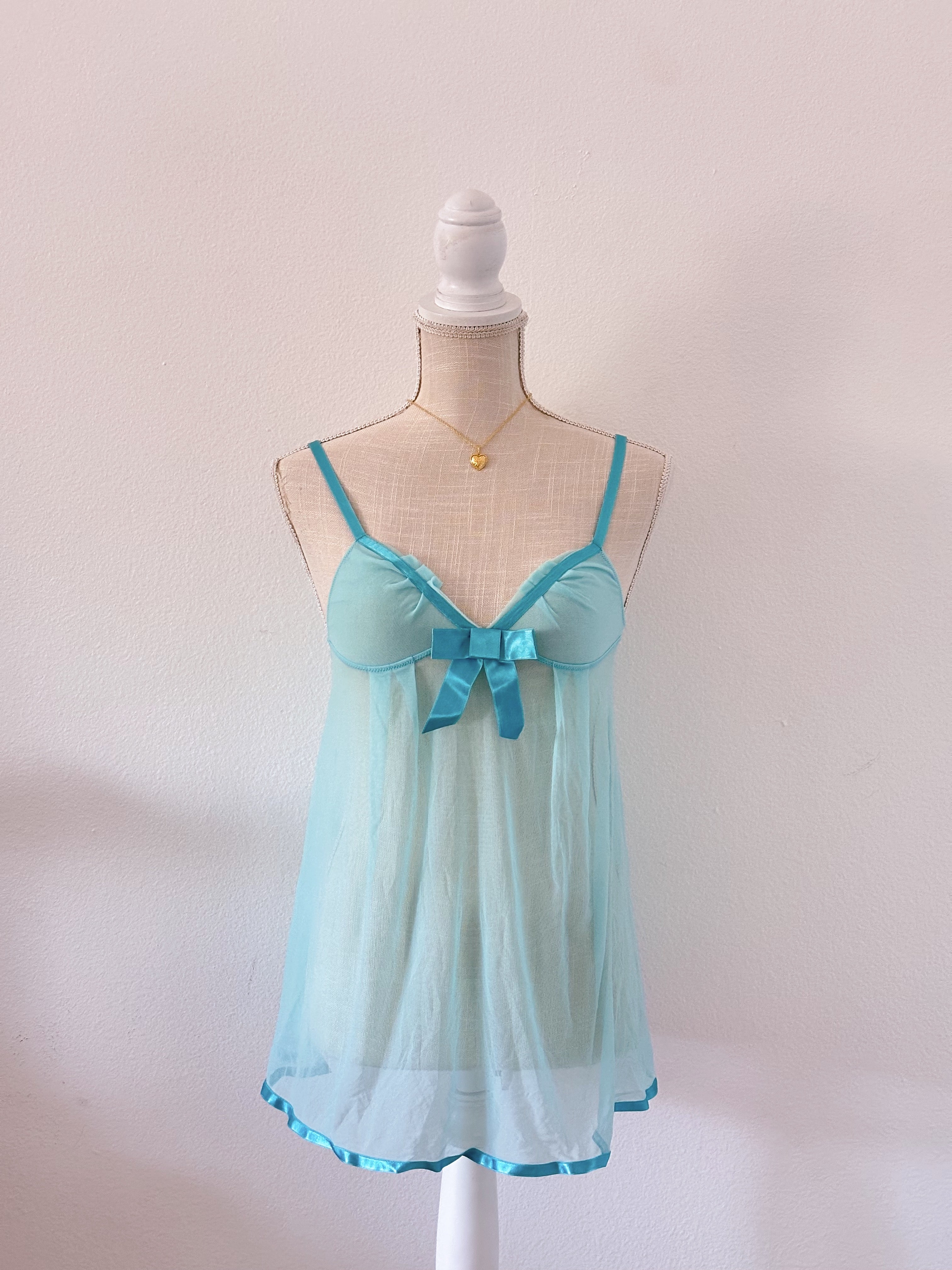 Vintage Victoria's Secret blue Sabrina Carpenter babydoll size: XS – Angelic Splash
