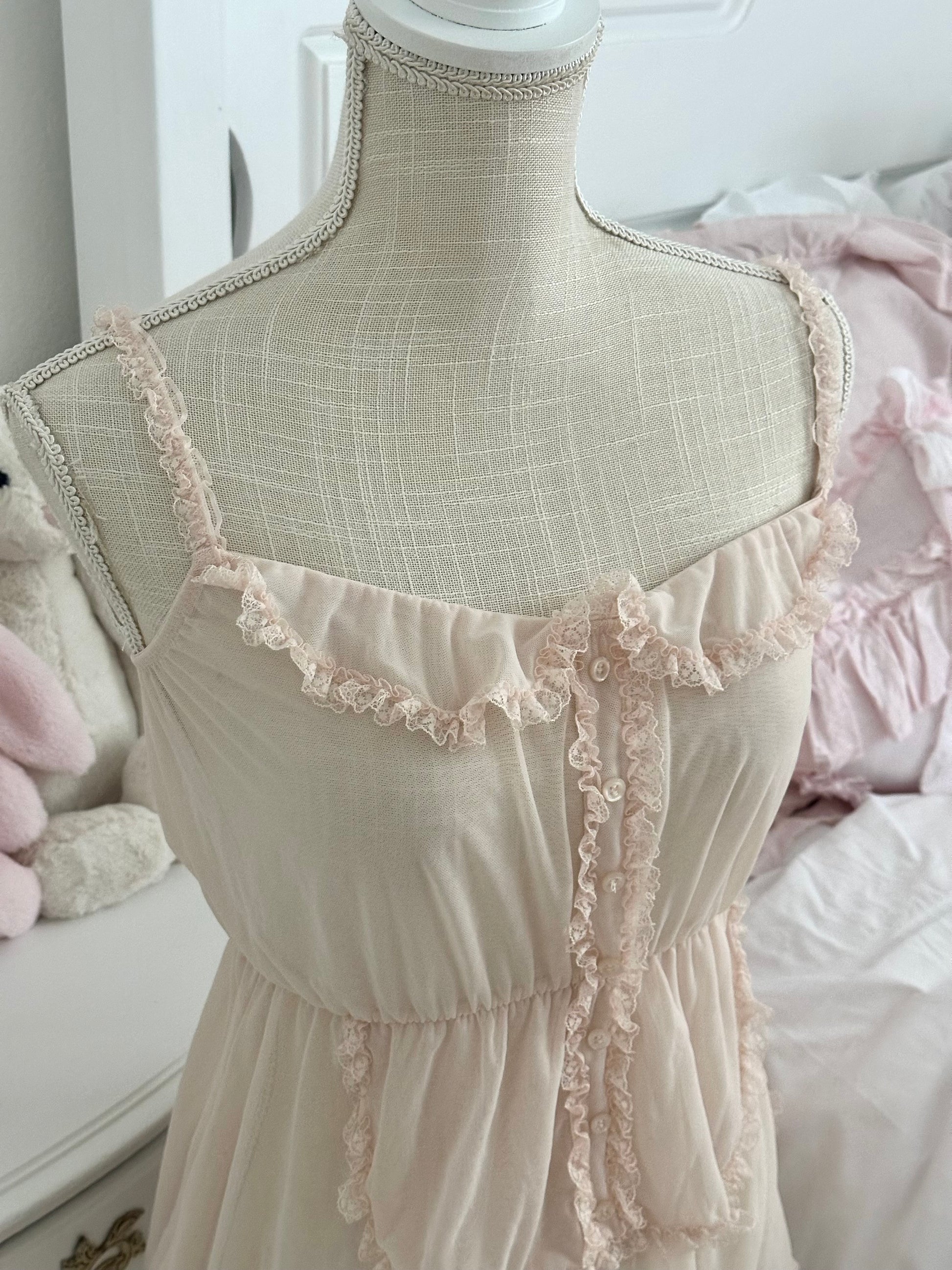 Vintage 2008 Victoria’s Secret Milkmaid Babydoll Top Size: S