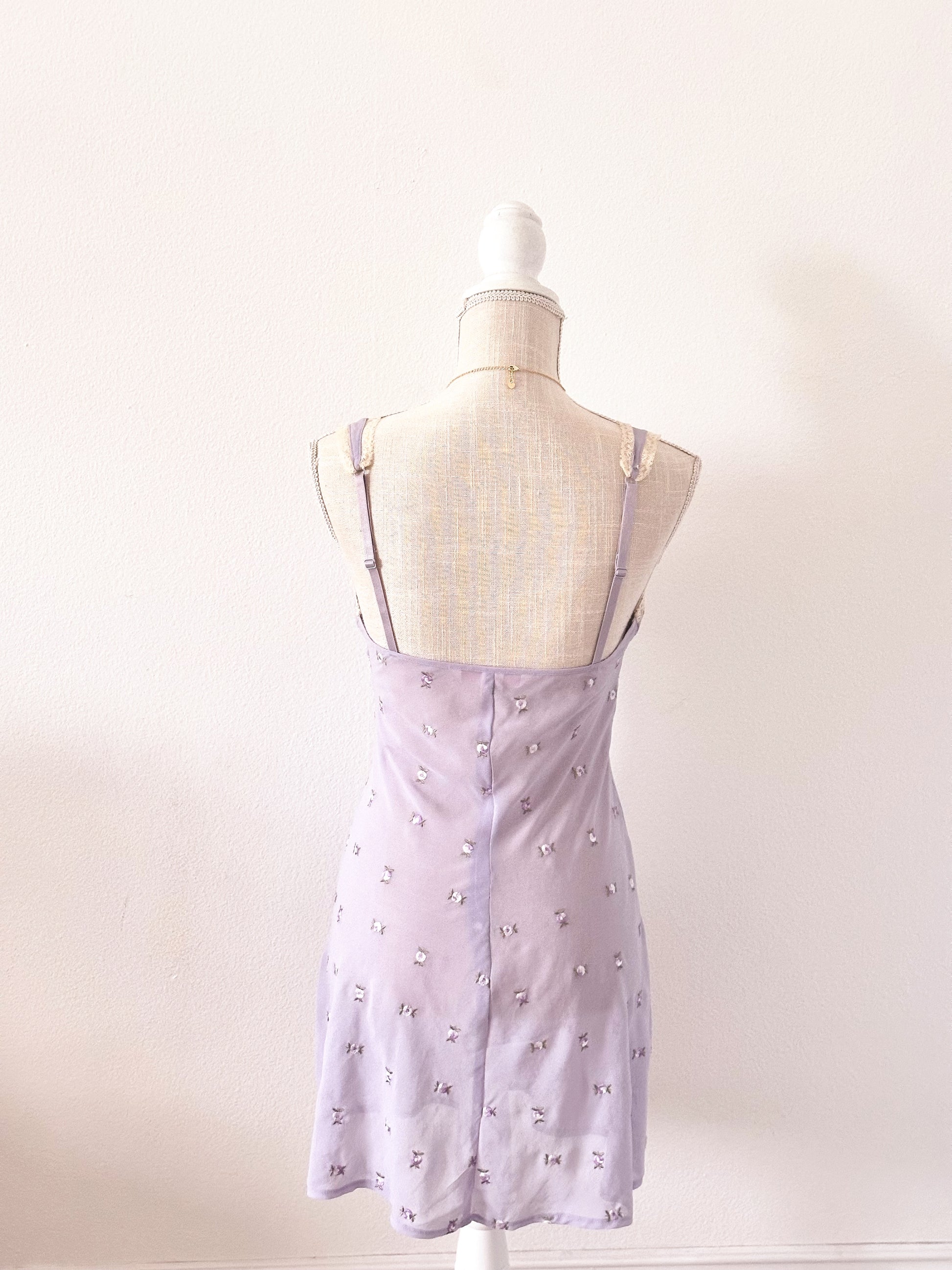 Vintage Victoria's Secret Lilac babydoll slip dress Size: S