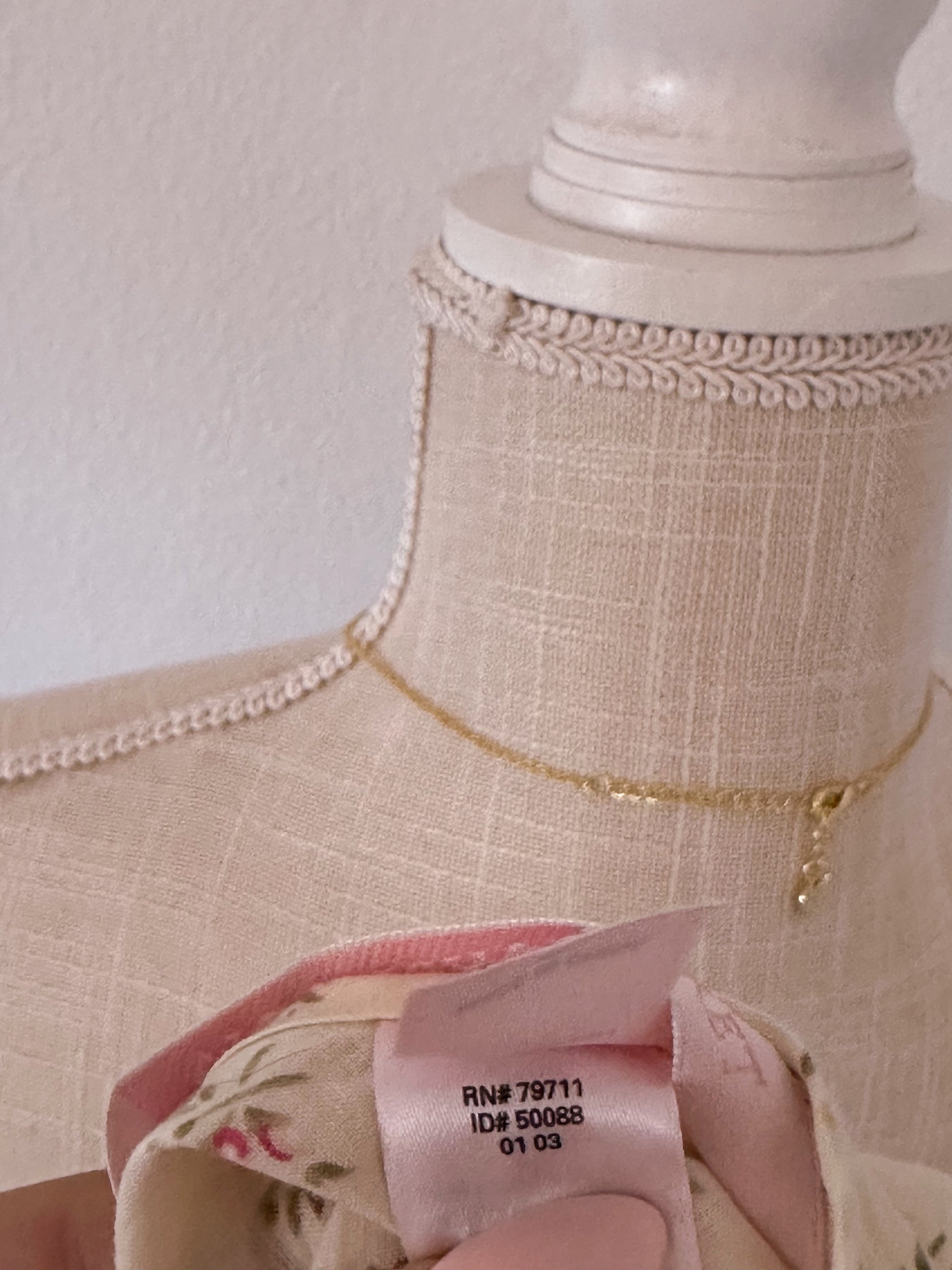 Vintage Victoria's Secret Shabby Chic babydoll top size: S