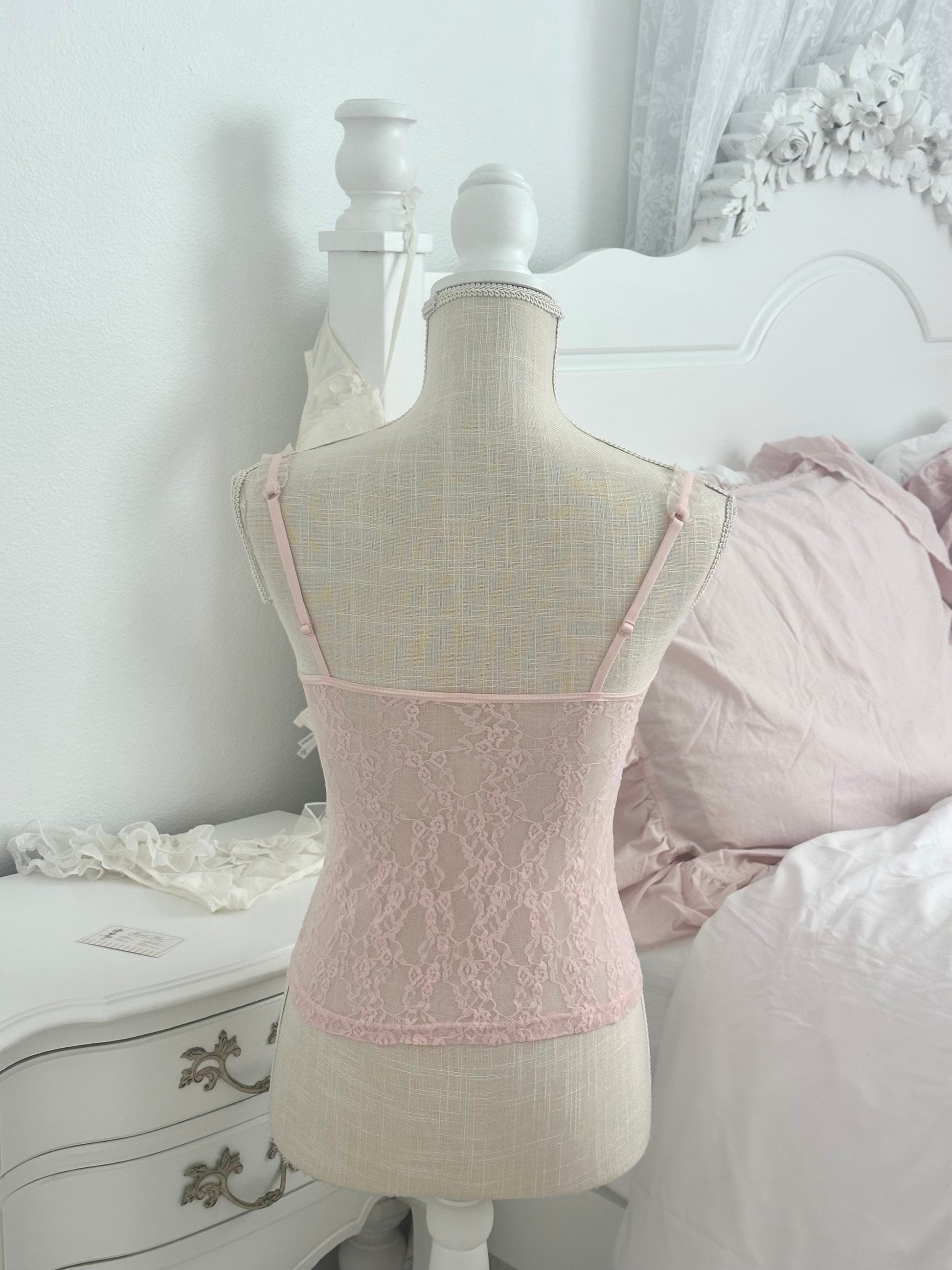 Vintage 2004 Victoria’s Secret Pink Bustier Cami Top Size: XS