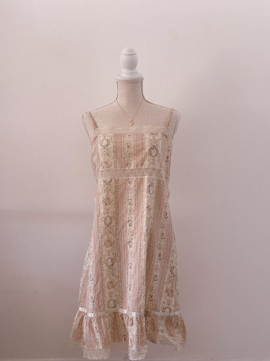Vintage Victoria's Secret shabby chic nightgown slip dress size: M