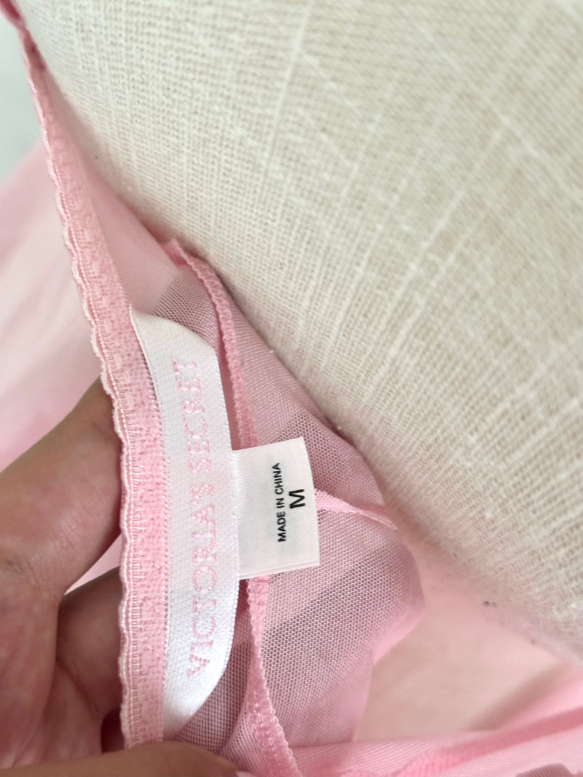 Vintage 2004 Victoria’s Secret Pink Whimsical Tiered Cami Top Size: M