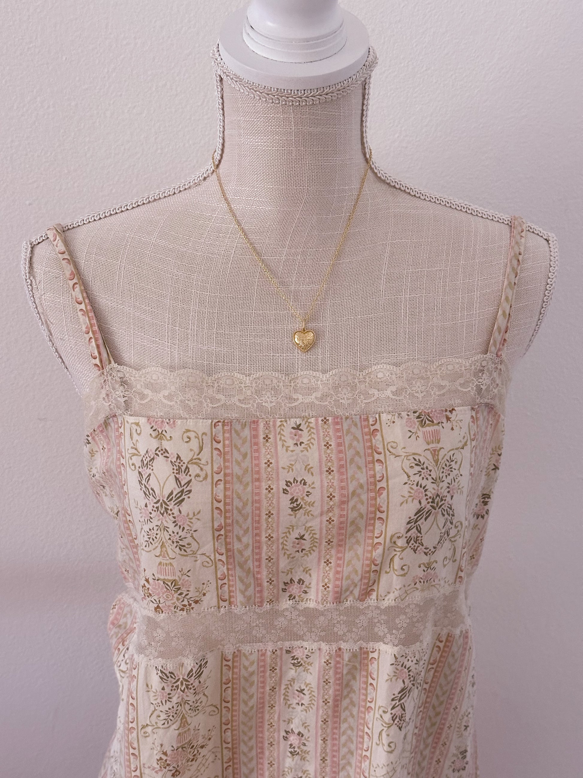 Vintage Victoria's Secret shabby chic nightgown slip dress size: M