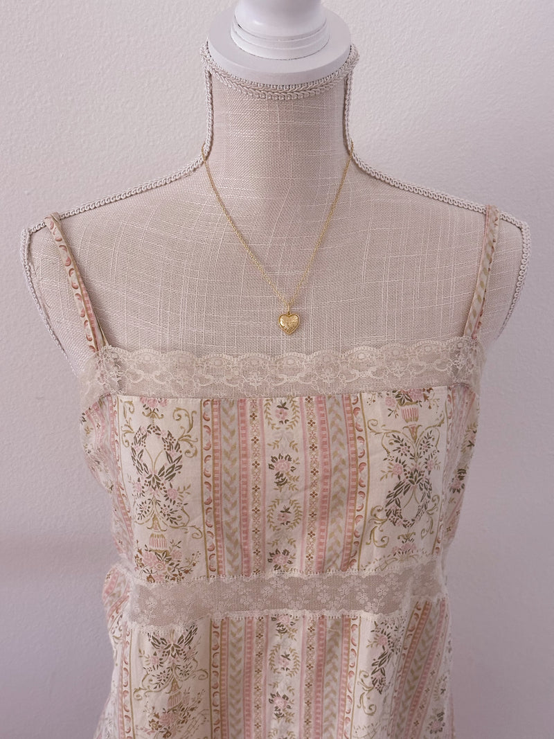 Vintage Victoria's Secret shabby chic nightgown slip dress size: M