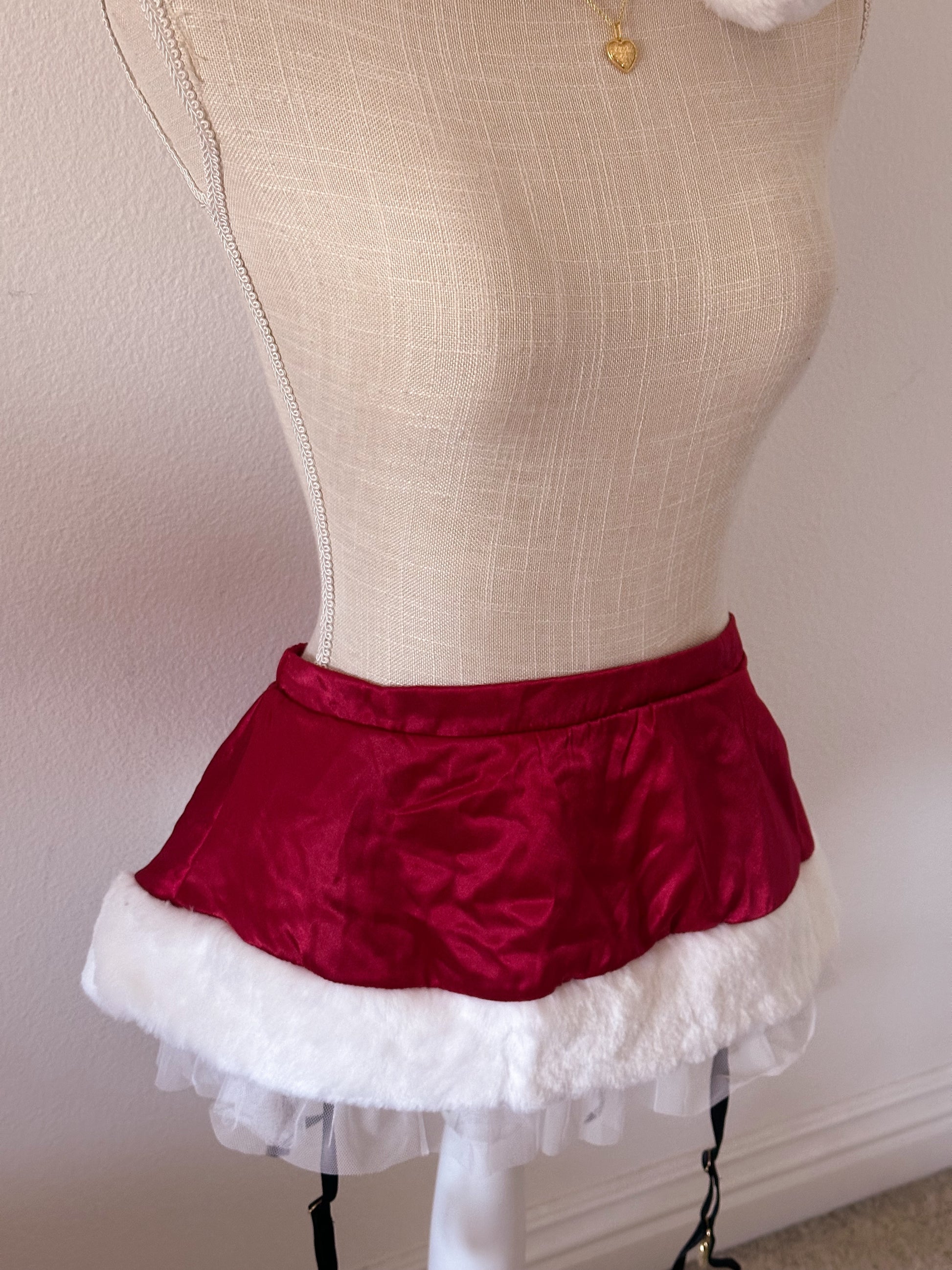 Vintage Victoria's Secret red Santa two piece set Size: O/S