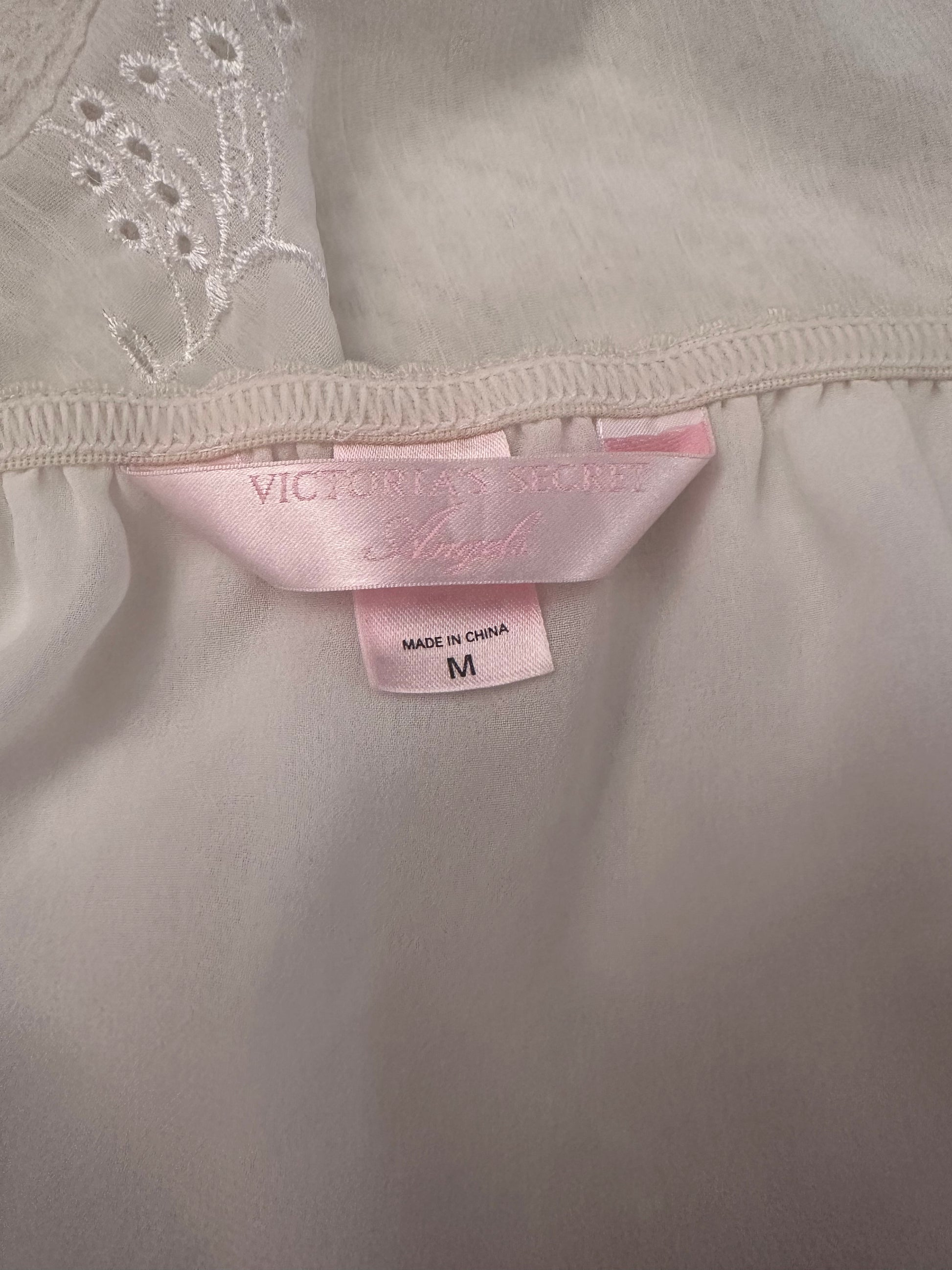 Vintage Victoria's Secret, shabby chic, baby doll slipped dress size M from 2004