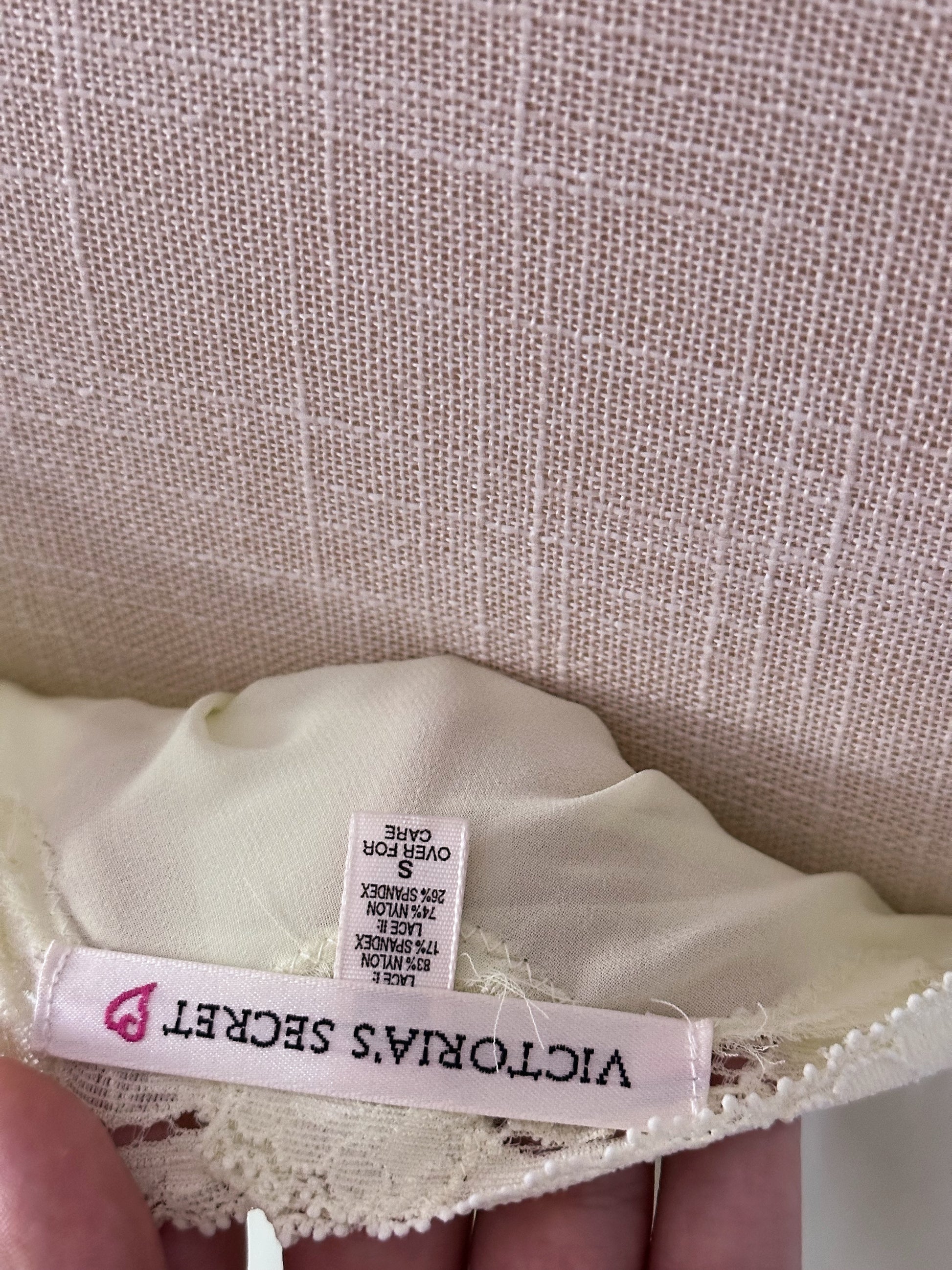 Vintage Victoria's Secret light green babydoll size: S￼