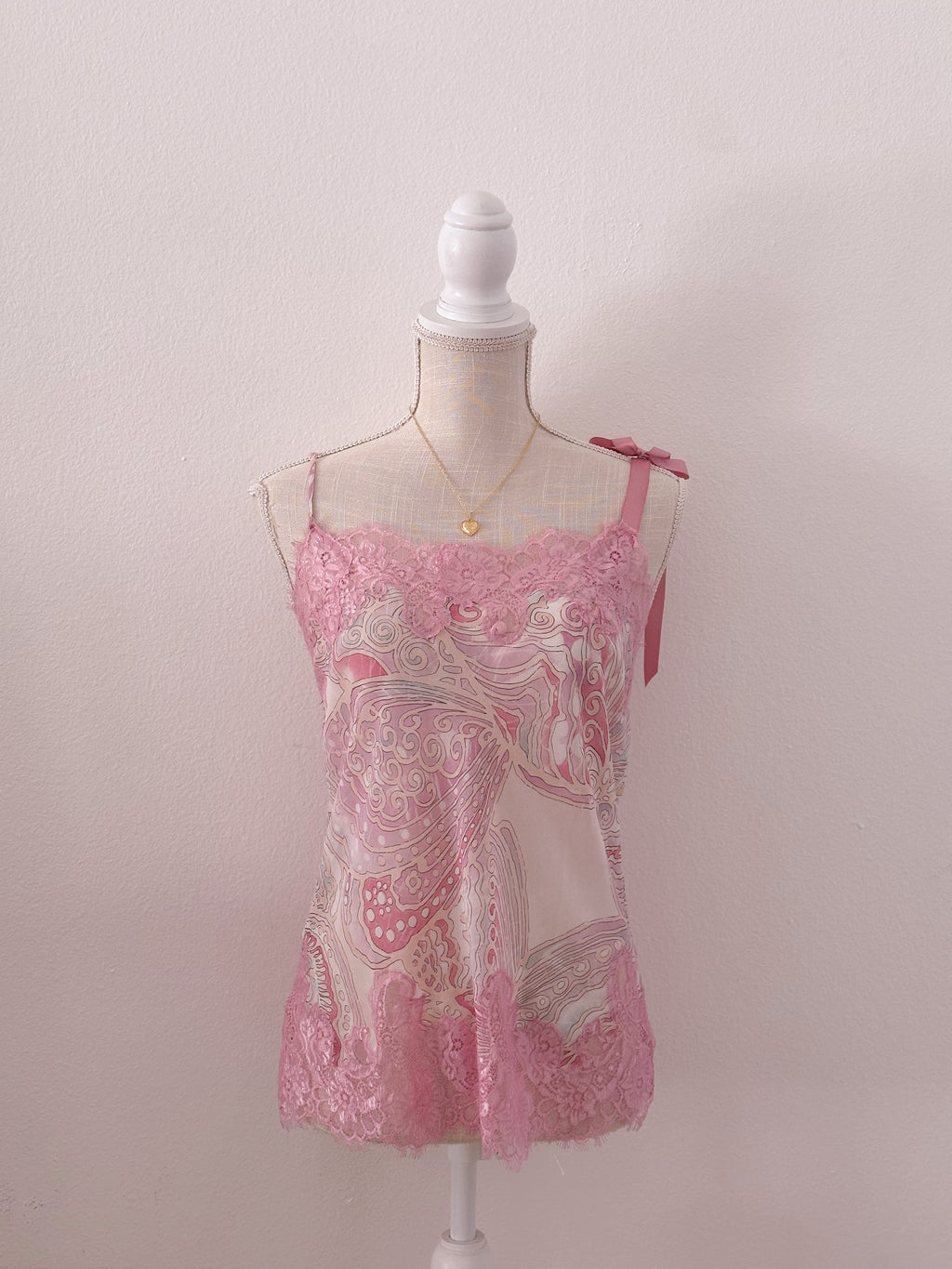 Victoria's Secret vintage pink butterfly top from 2004 size: S