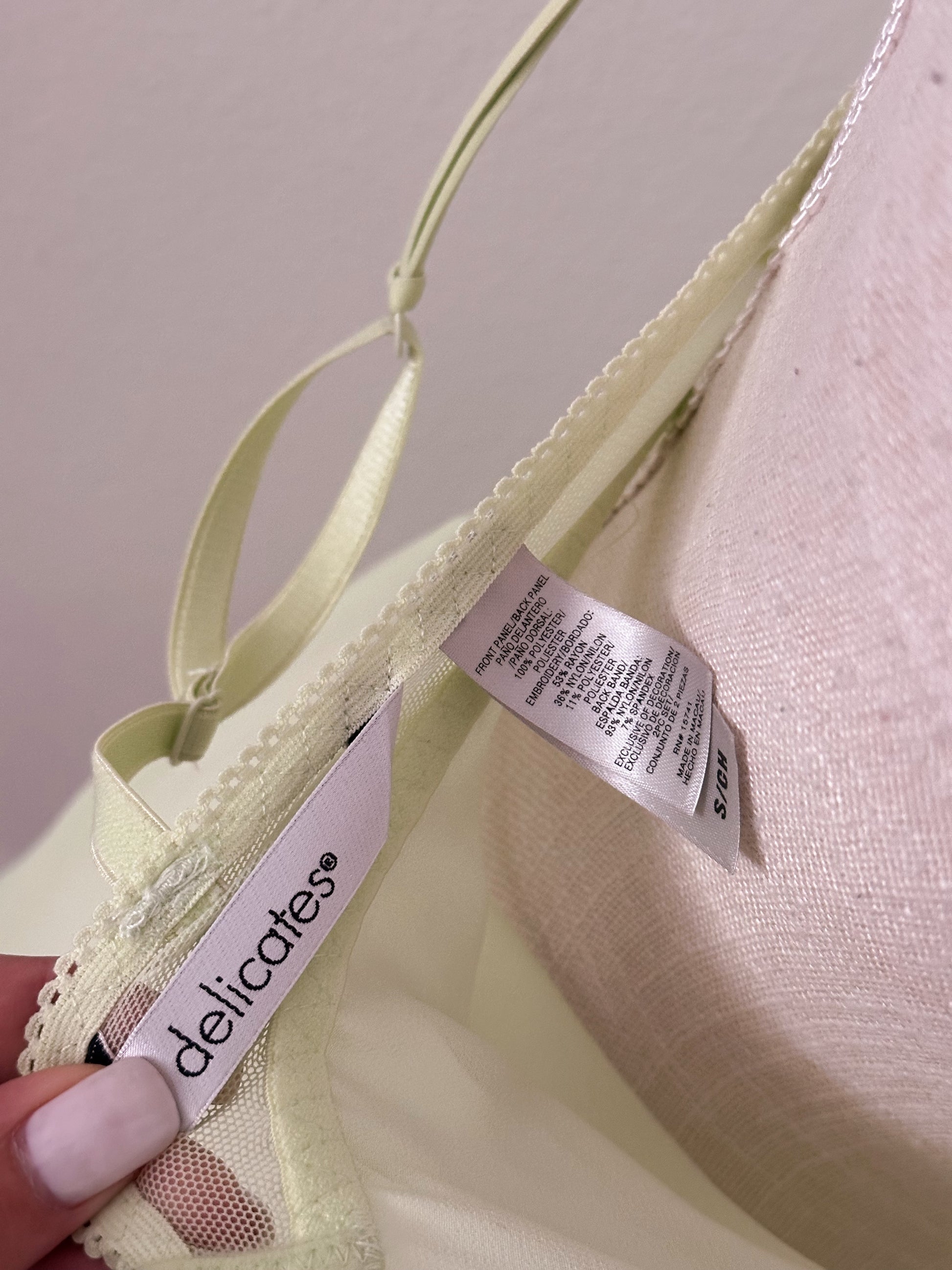 Vintage Y2K green delicate princess babydoll nightgown Size: S