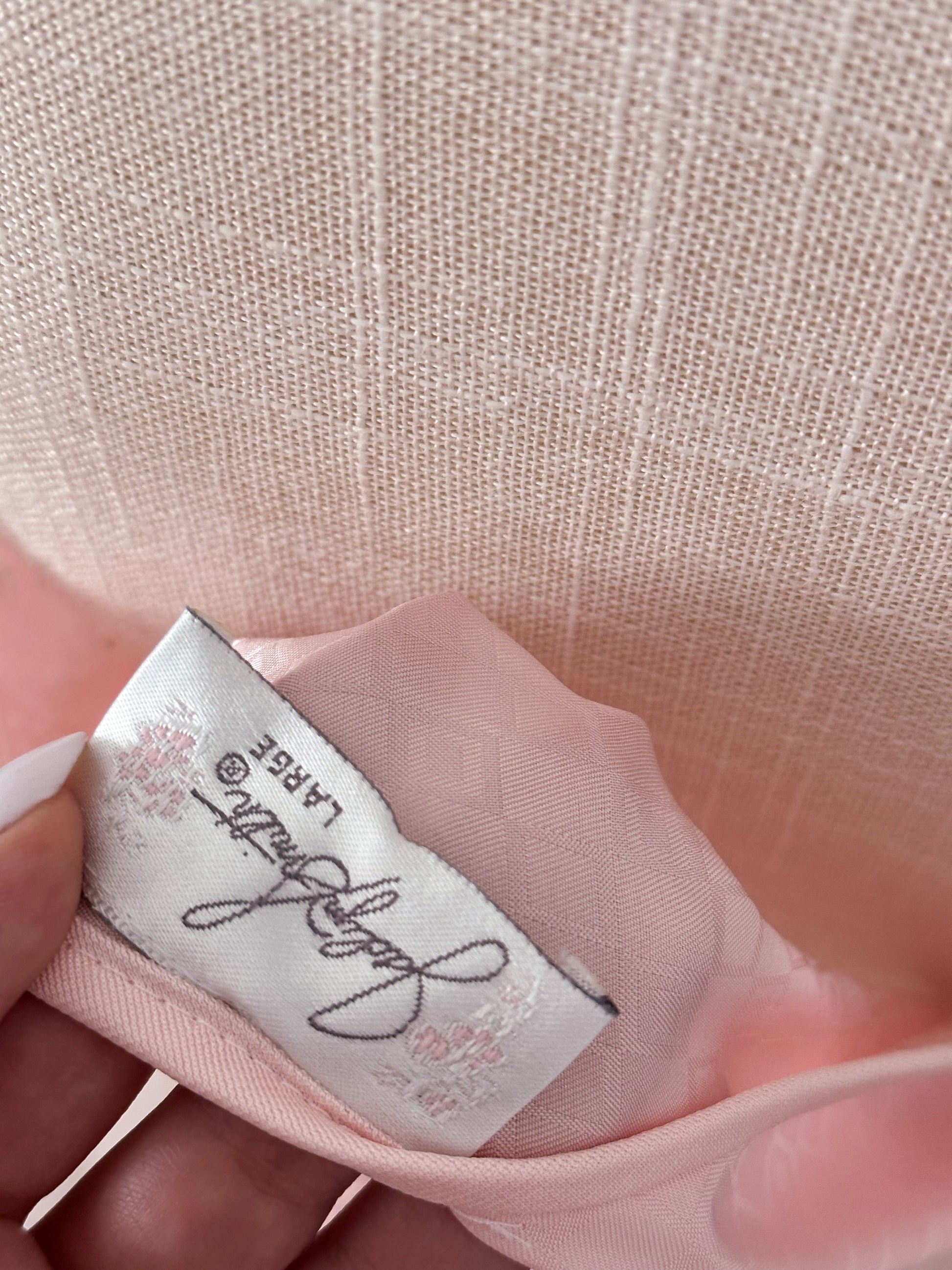 Vintage 1990s Pink babydoll bodysuit size: L