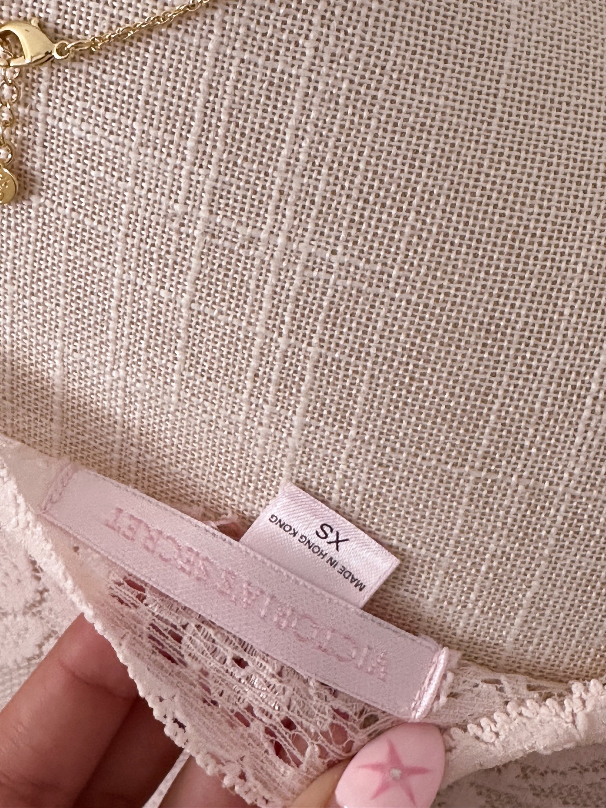 Vintage Victoria Secret, sheer pink slip dress size: xs