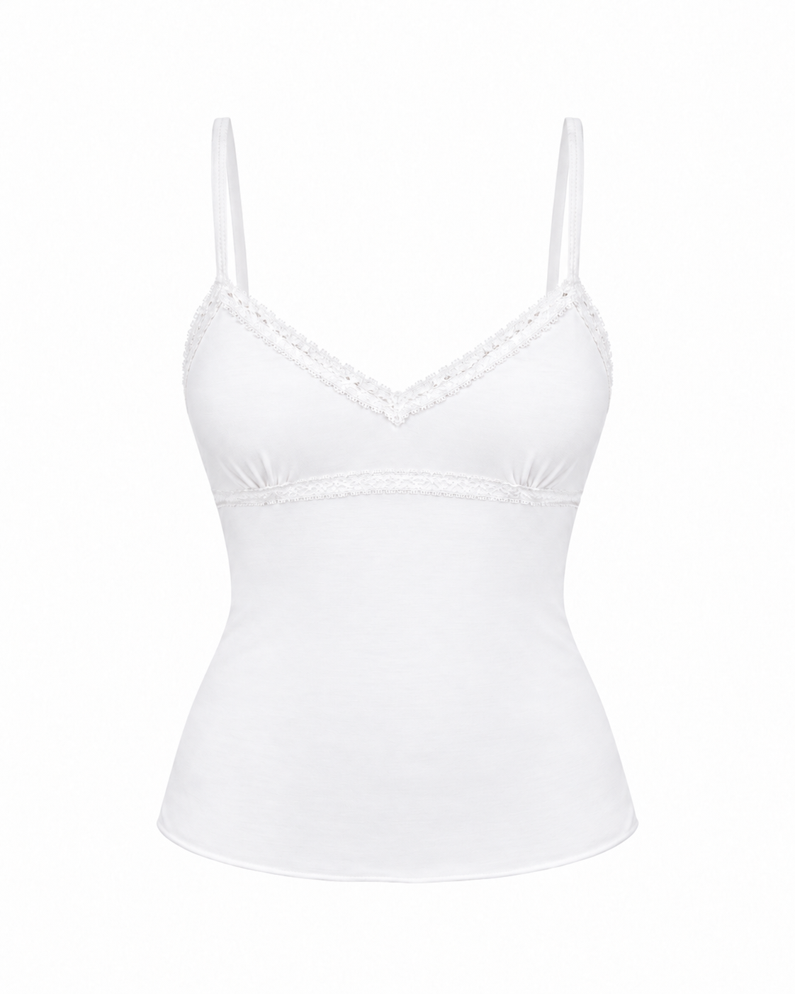 Amélie Cami in White