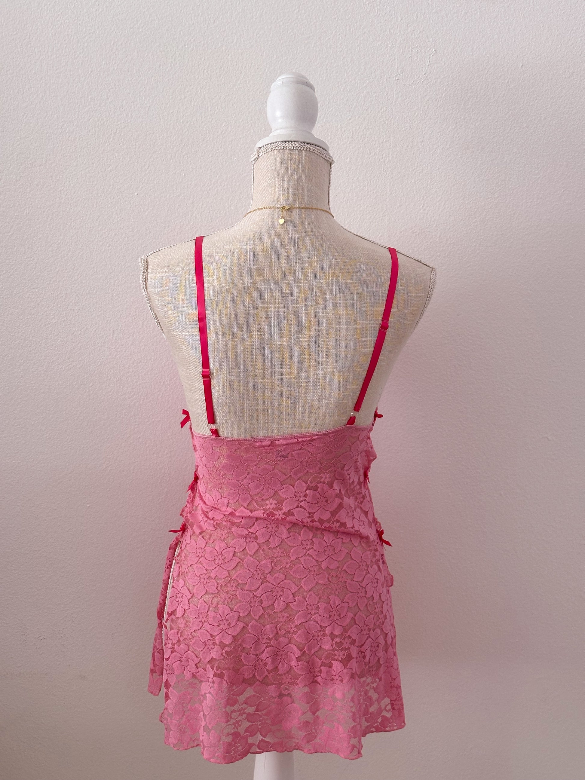 Vintage Victoria's Secret Pink babydoll set size: XS