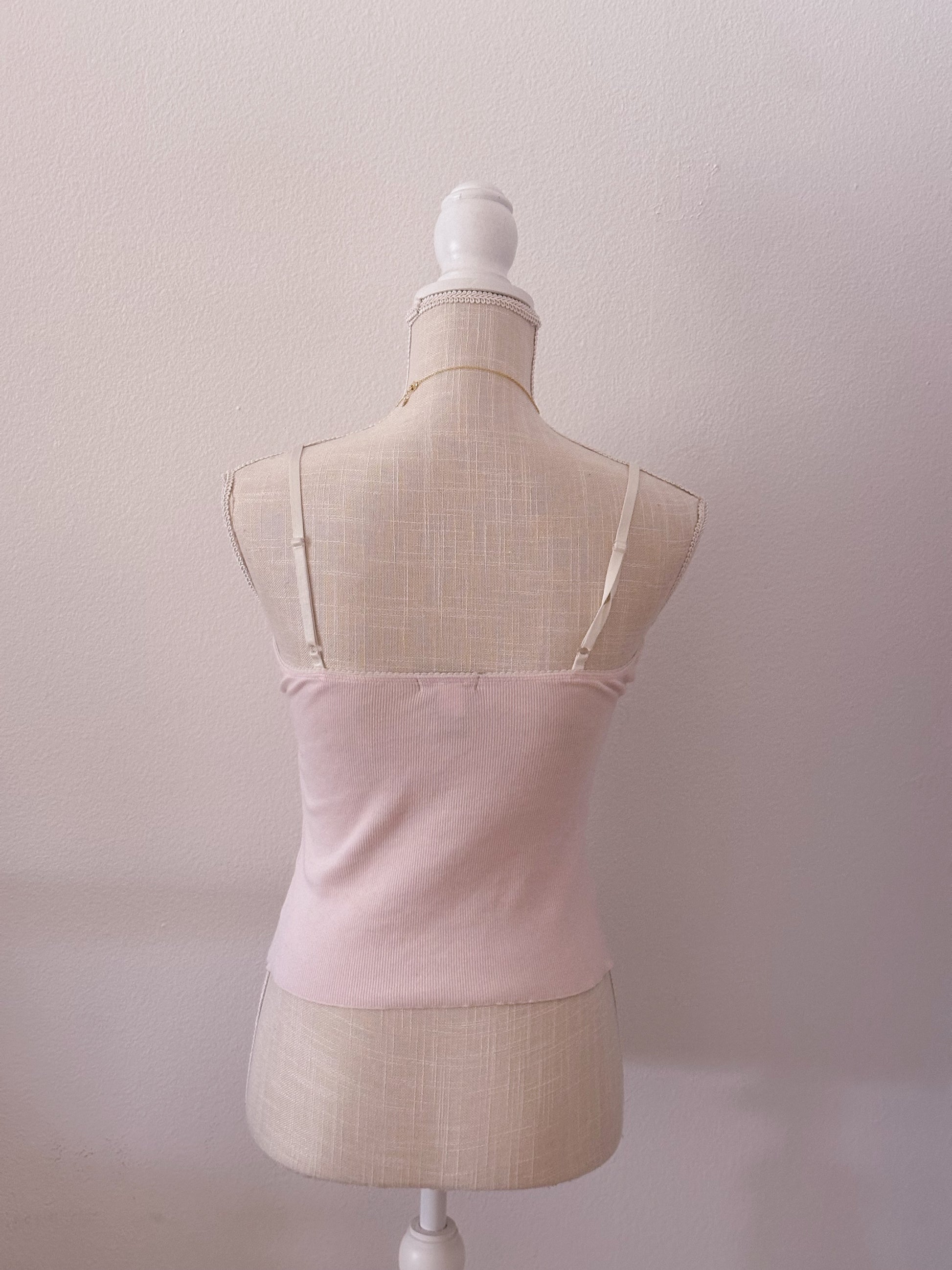 Vintage Moda International Victoria's Secret shabby chic cami top size: XS