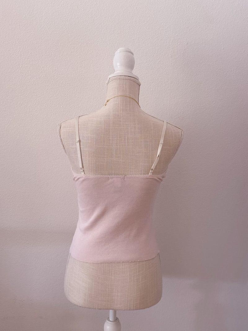 Vintage Moda International Victoria's Secret shabby chic cami top size: XS
