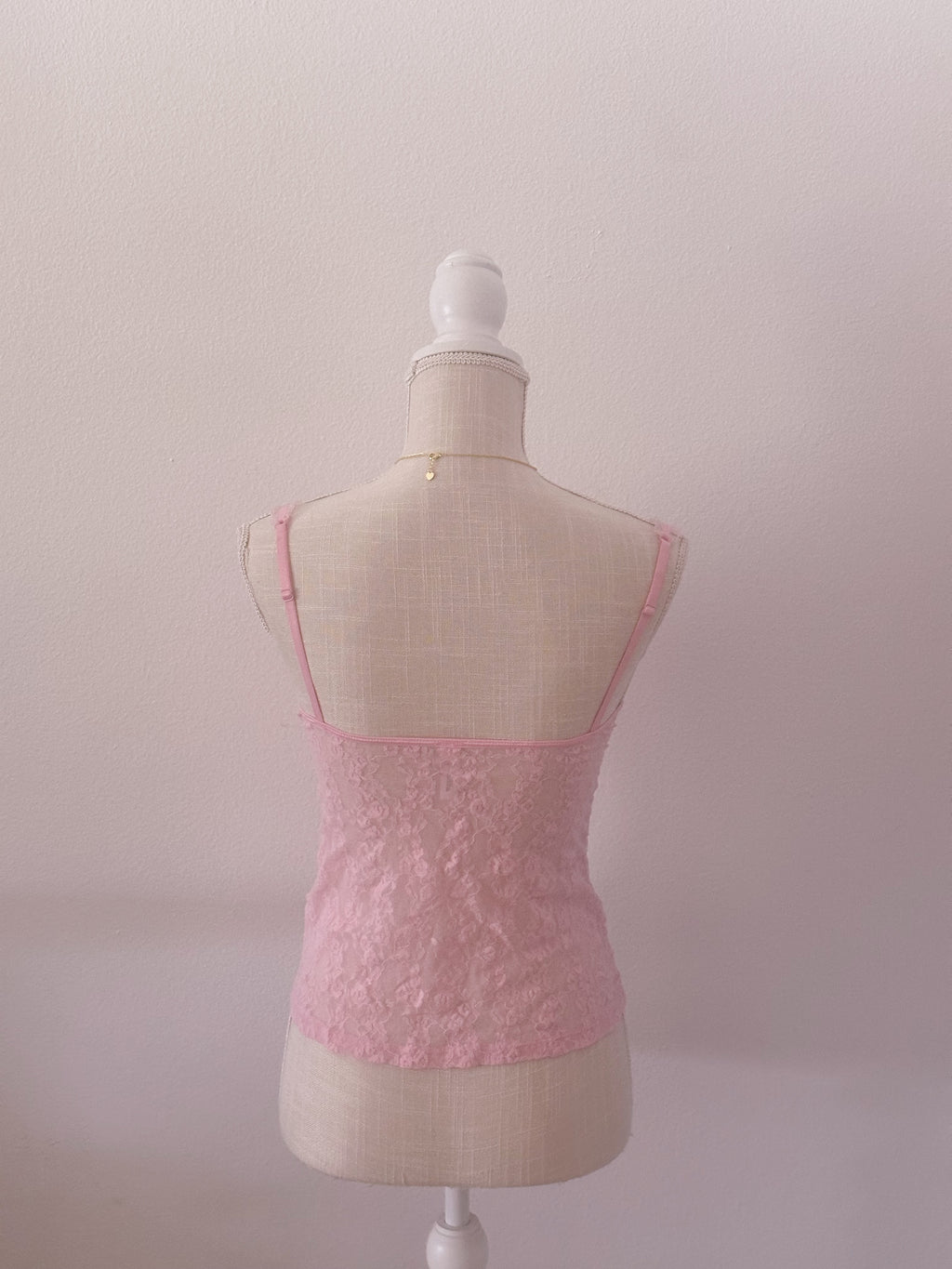 Victoria's Secret pink Sydney Carlson bustier top size: L