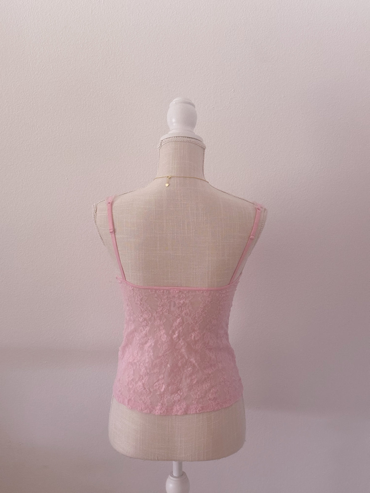 Victoria's Secret pink Sydney Carlson bustier top size: L