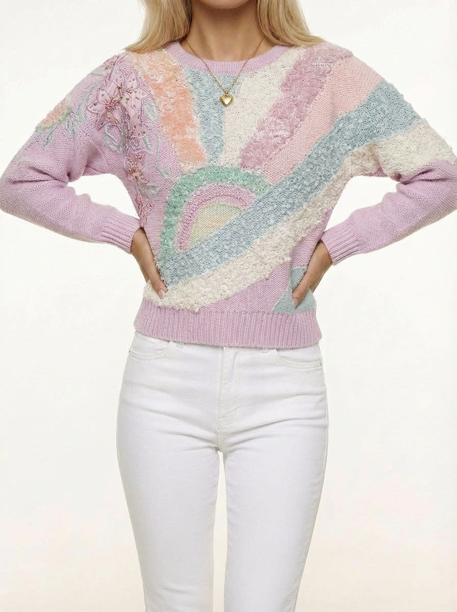 Shabby chic vintage Sweater size: L