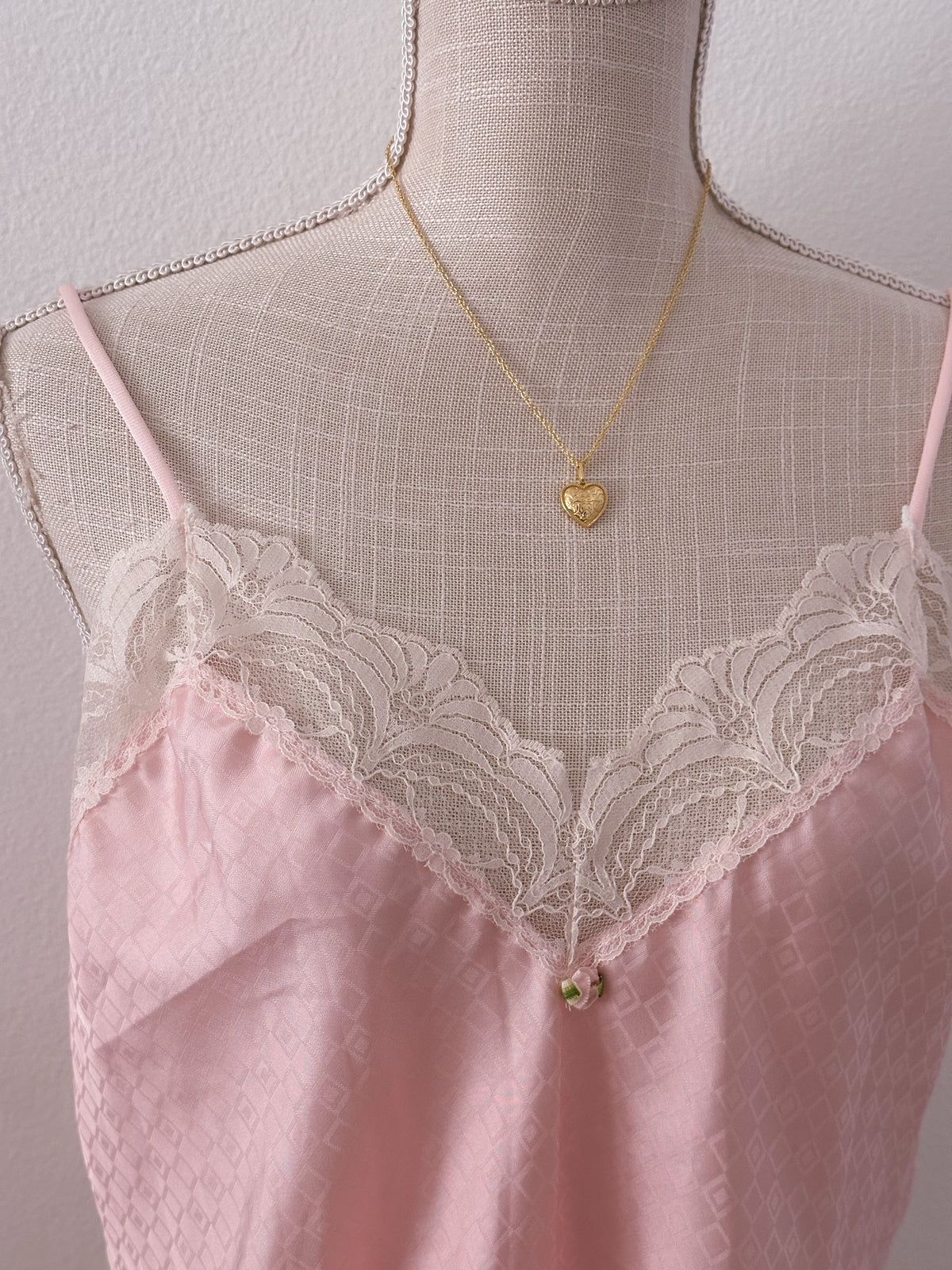 Vintage 1990s Pink babydoll bodysuit size: L