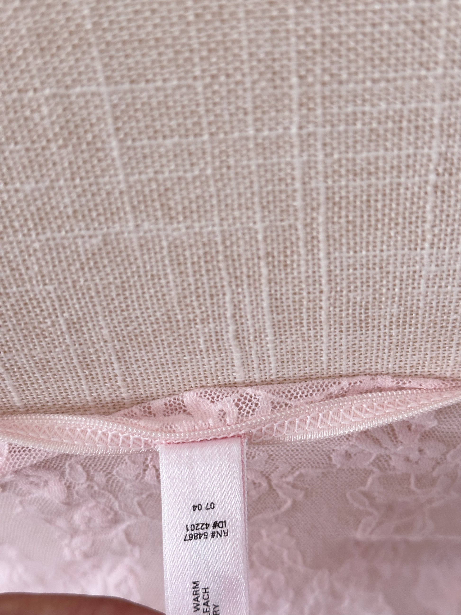Vintage Victoria's Secret pink Sydney Carlson Bustier top size: L