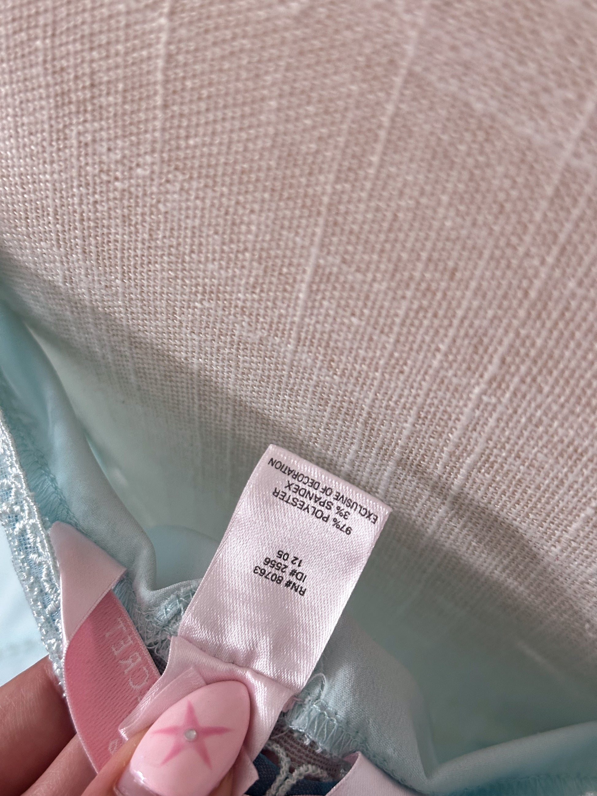 Vintage Victoria's Secret blue baby doll slip dress Size: M