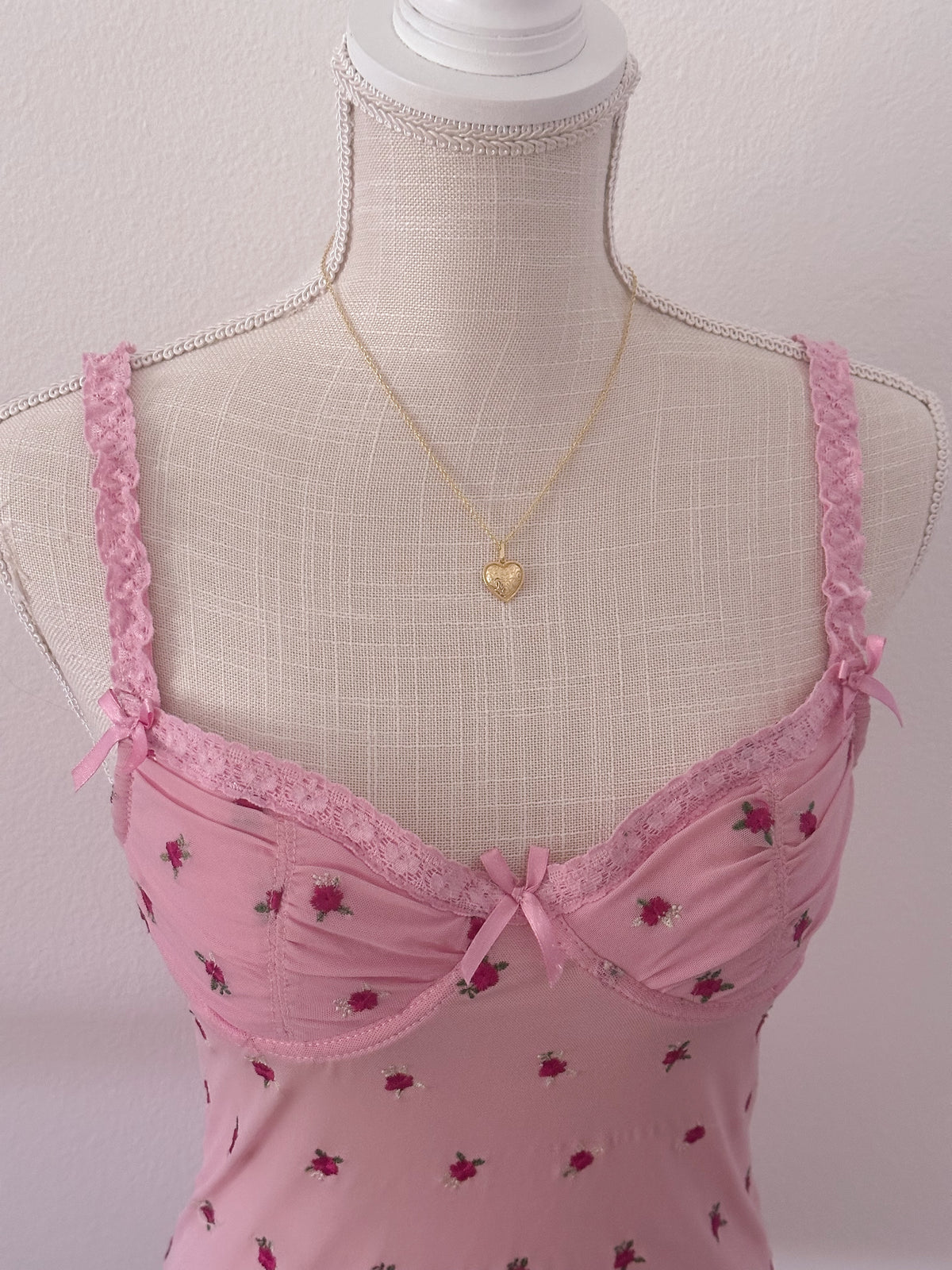 Vintage Rampage pink babydoll top size: S