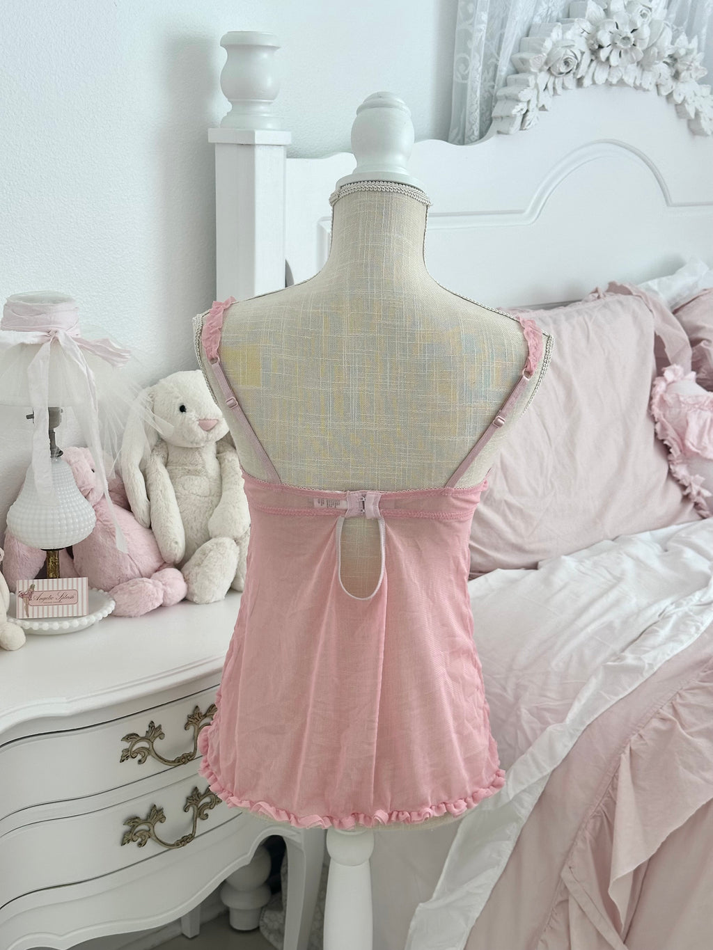 Vintage Y2K Rampage Pink Bustier Cami Top Size: M