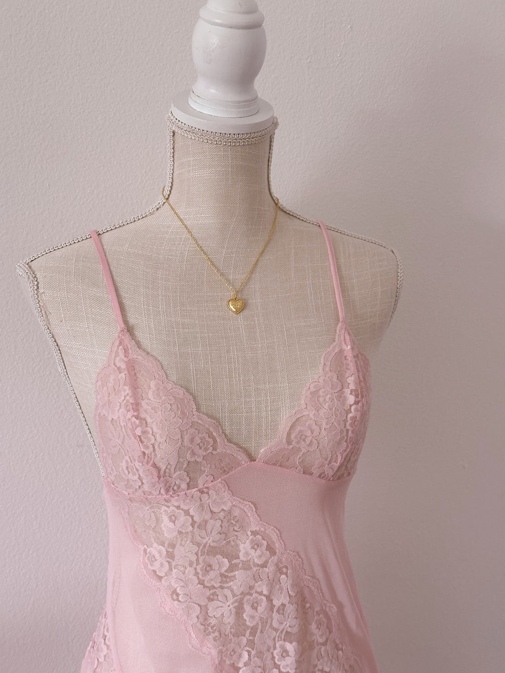 Vintage Fredricks Of Hollywood lace abstract babydoll size: S
