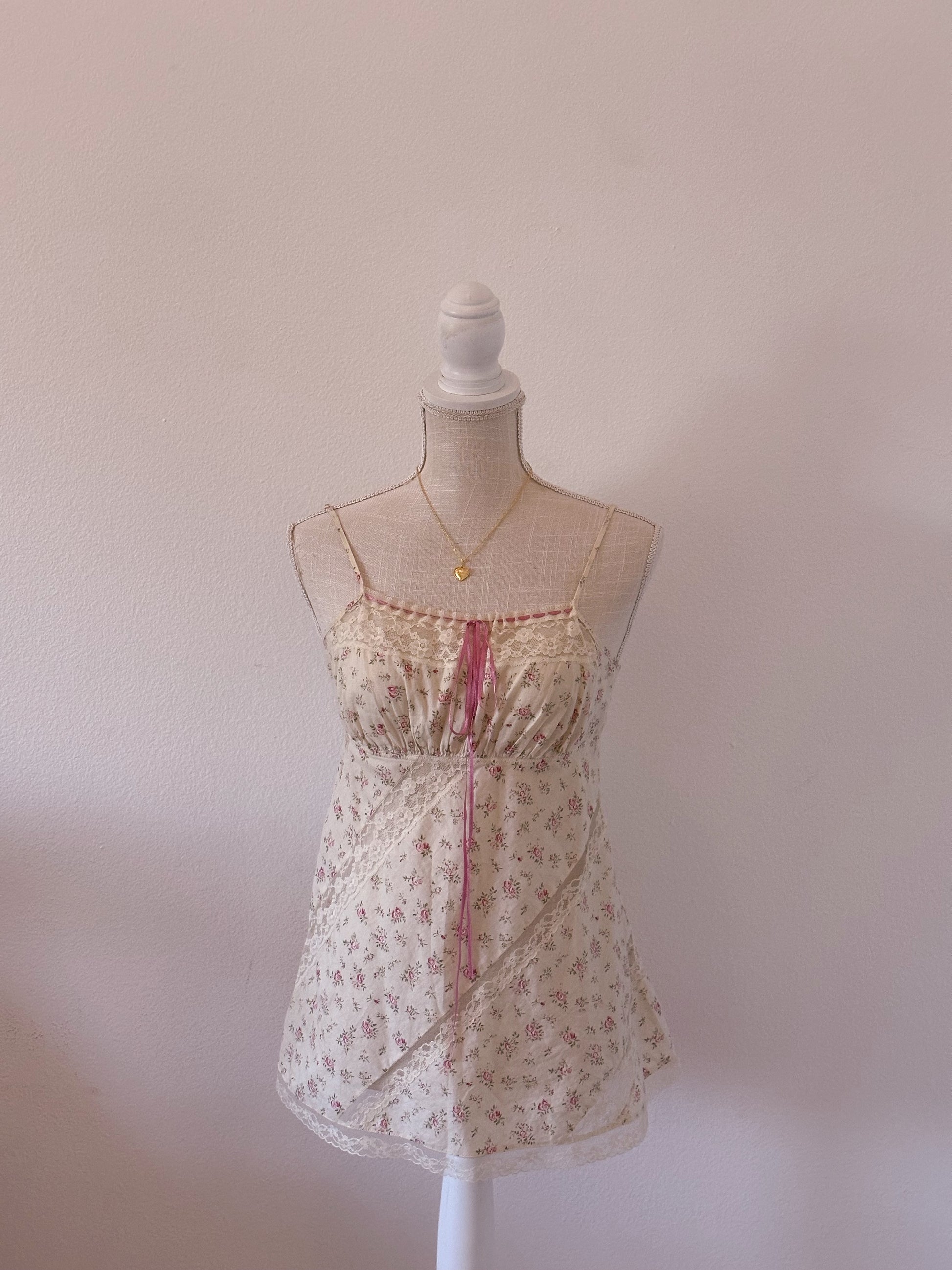 Vintage Victoria's Secret Shabby Chic babydoll top size: S