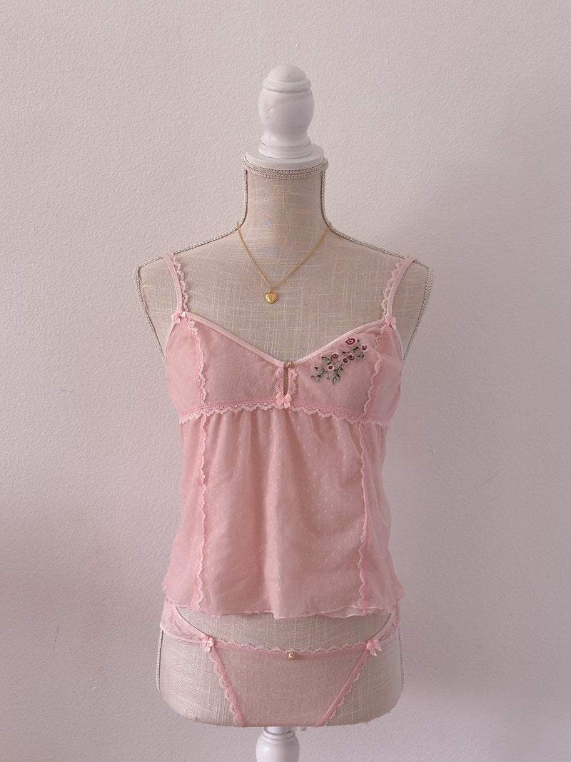 Vintage Victoria's Secret new with tags cami lingerie set Size: M