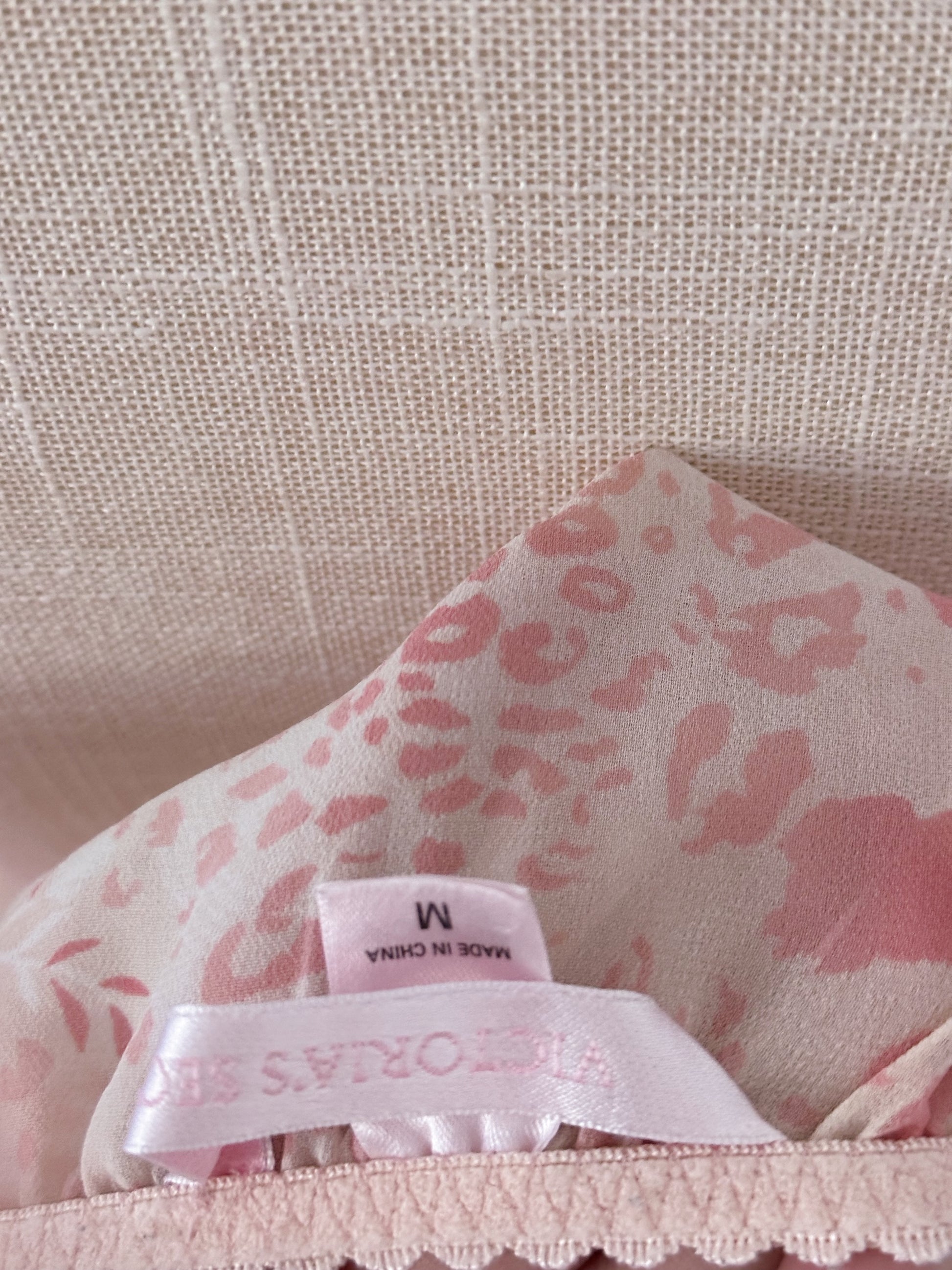 Vintage Shabby Chic Victoria's Secret Babydoll size: M