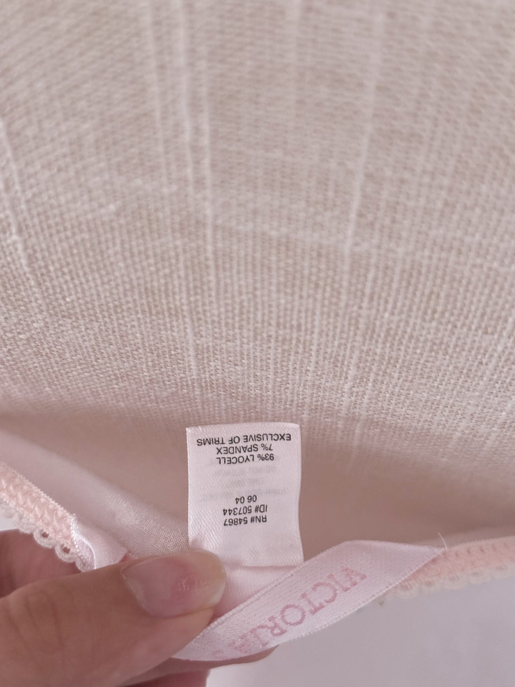 Vintage pink Victoria's Secret modal nightgown babydoll