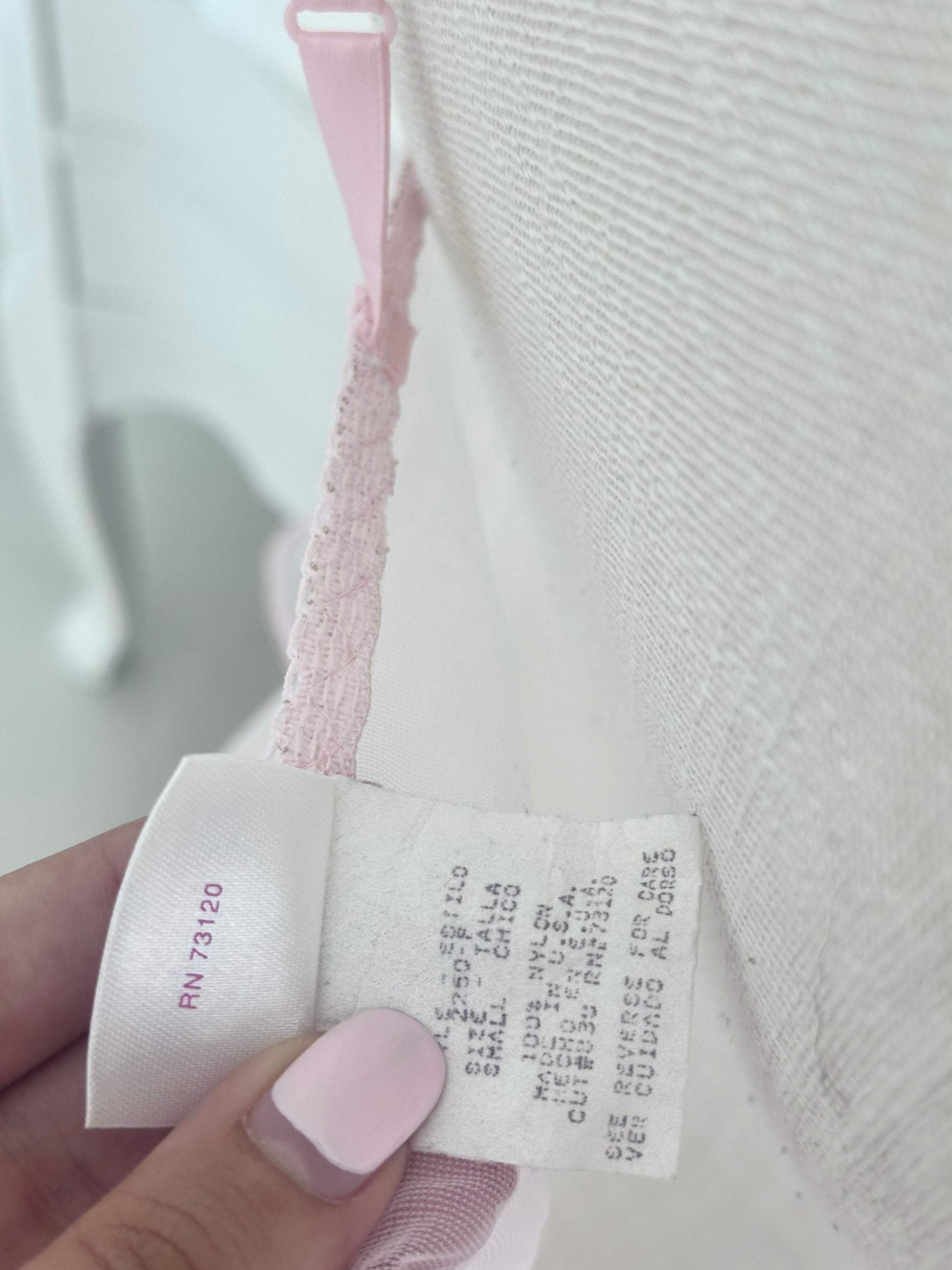 Vintage 1990s Frederick’s of Hollywood Pink Sheer Ruffle Babydoll Top Size: S