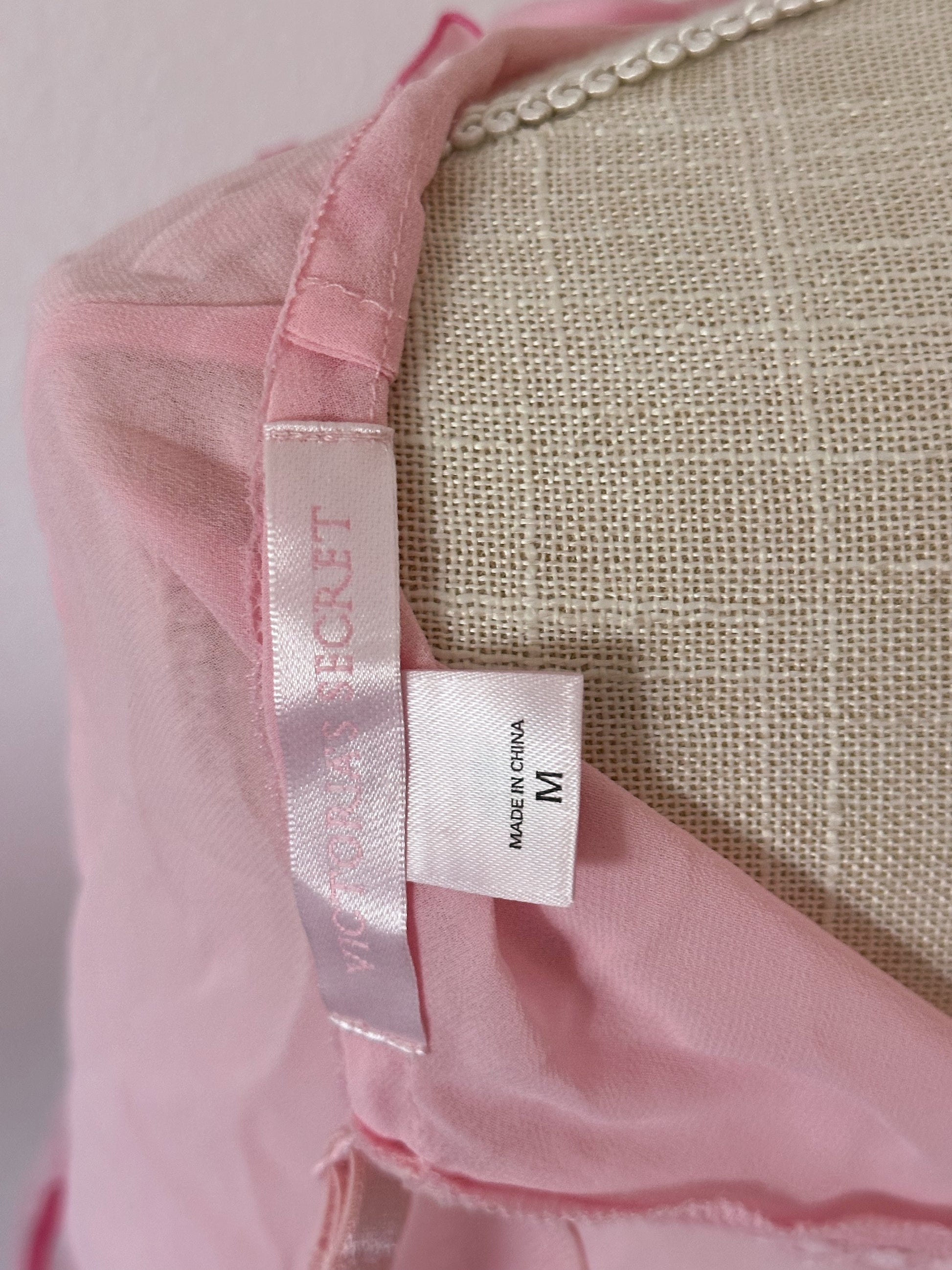 Vintage Victoria's Secret link babydoll as seen on Maggie Lindemann size: M