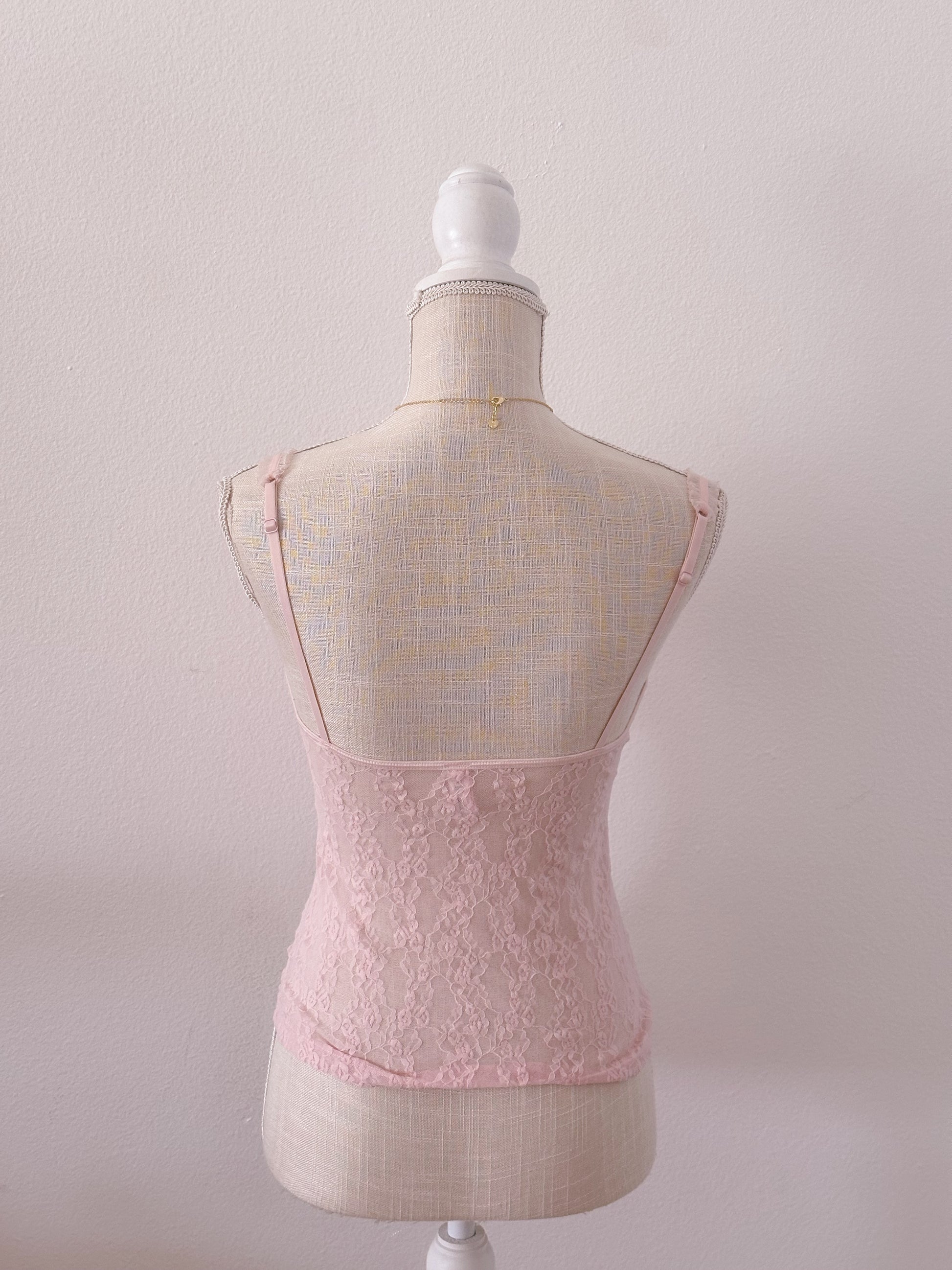 Vintage Victoria's Secret pink Sydney Carlson Bustier top size: L