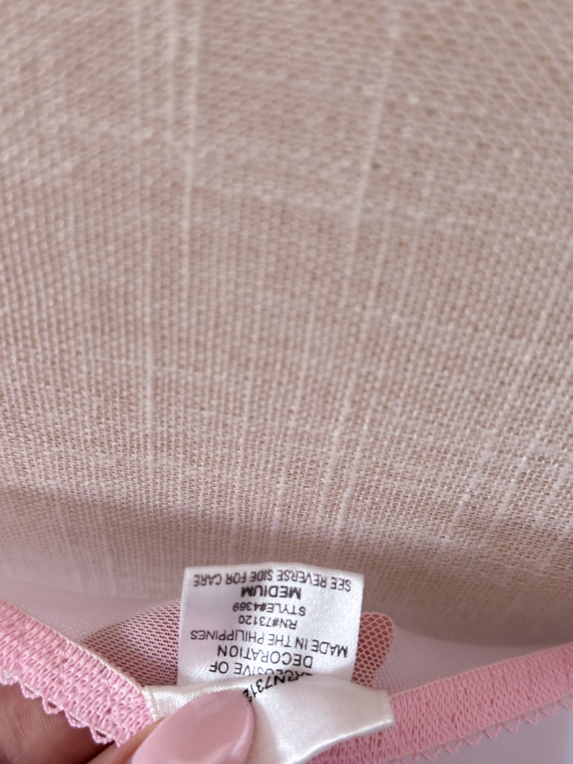 Vintage Frederick's of Hollywood, pink polkadot babydoll dress size: M