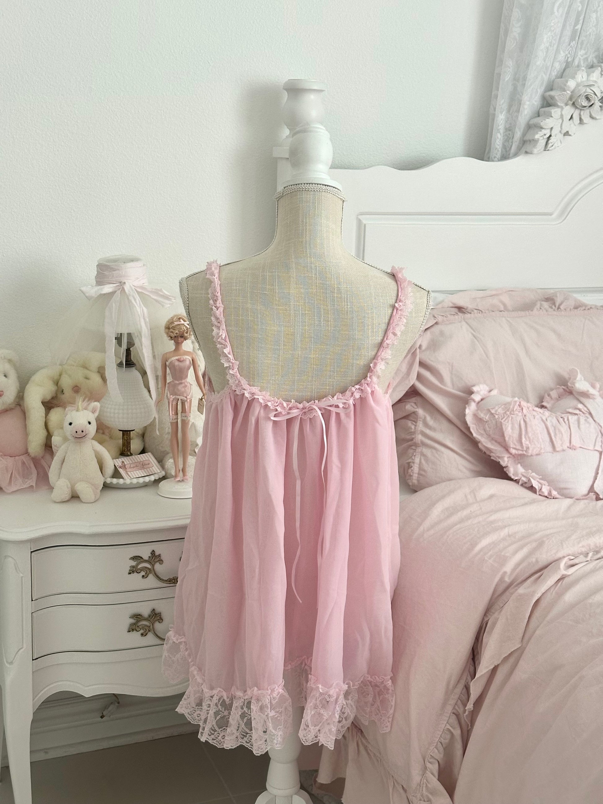 Heaven Sent Babydoll Slip Dress