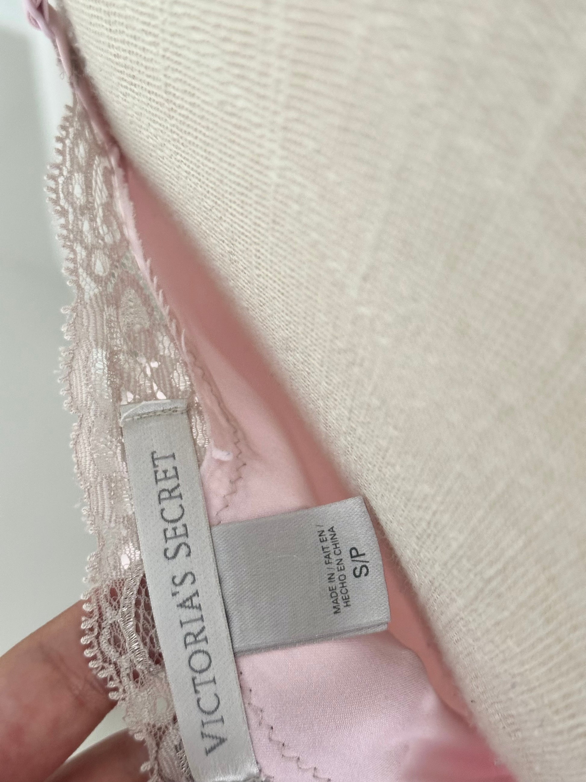 Vintage 2011 Victoria’s Secret Pink Satin Slip Dress Nightgown Size: XS/ S