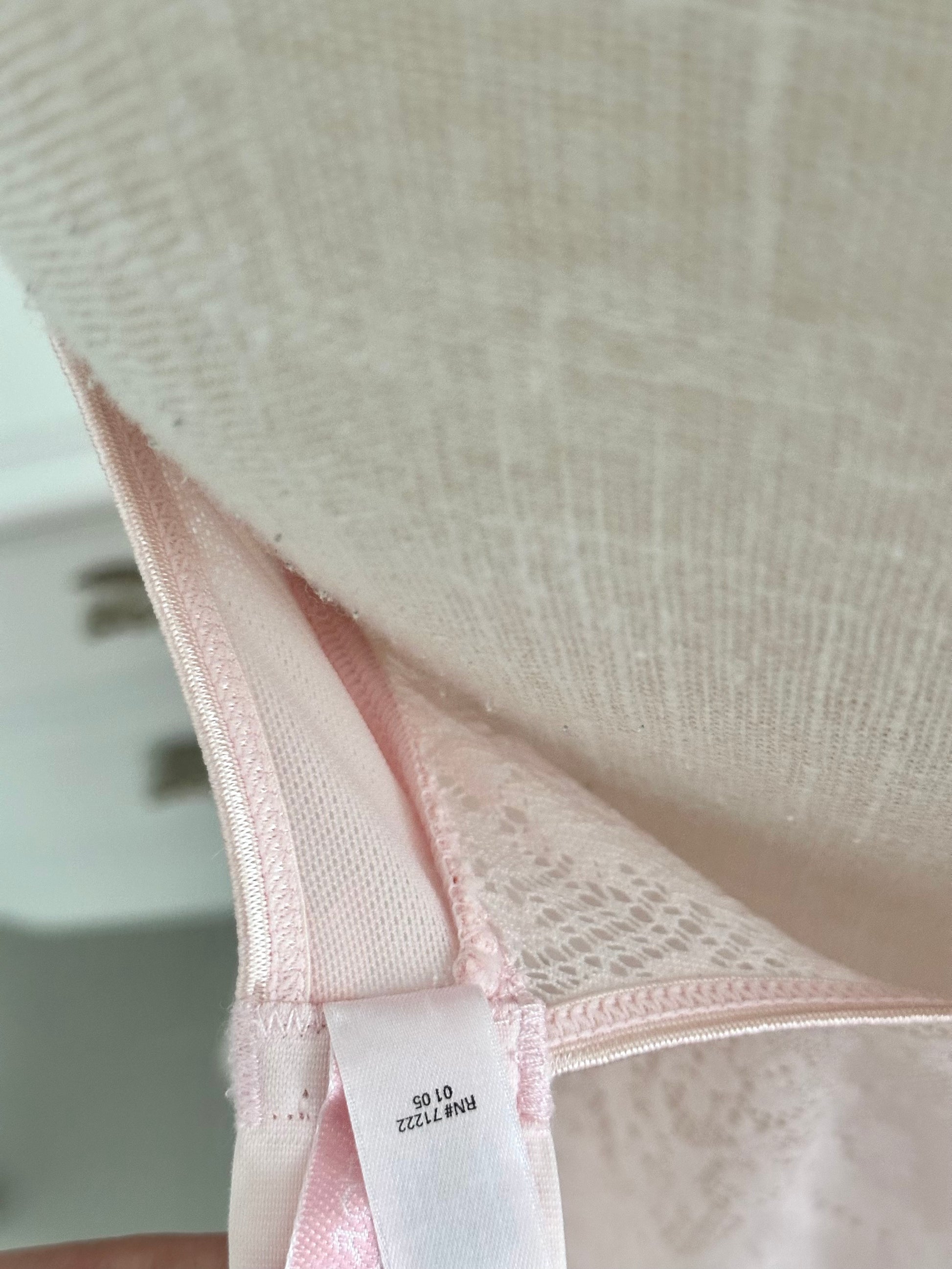 Vintage 2005 Victoria’s Secret Pink Shabby Chic Babydoll Top Size: 34B