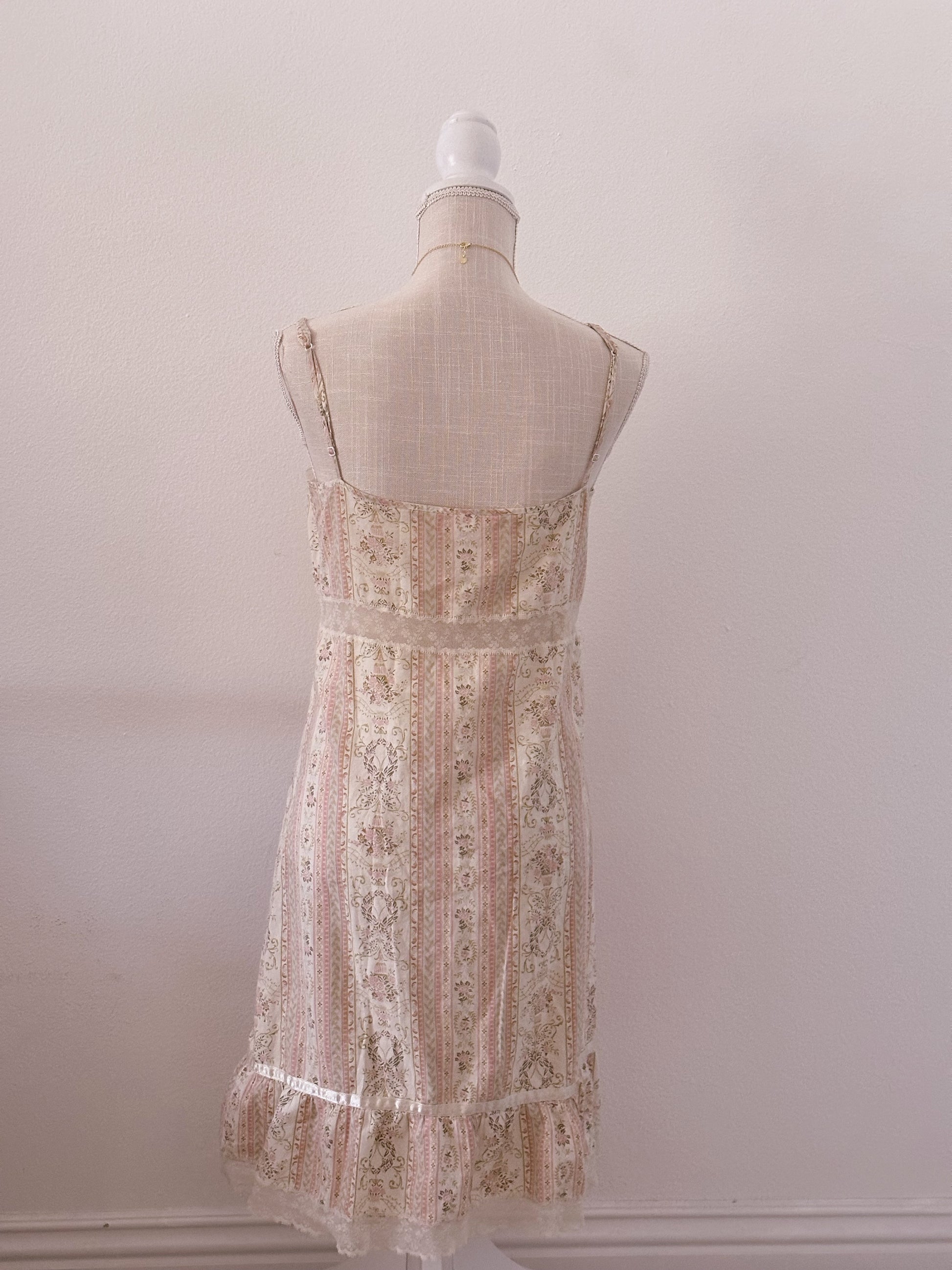 Vintage Victoria's Secret shabby chic nightgown slip dress size: M