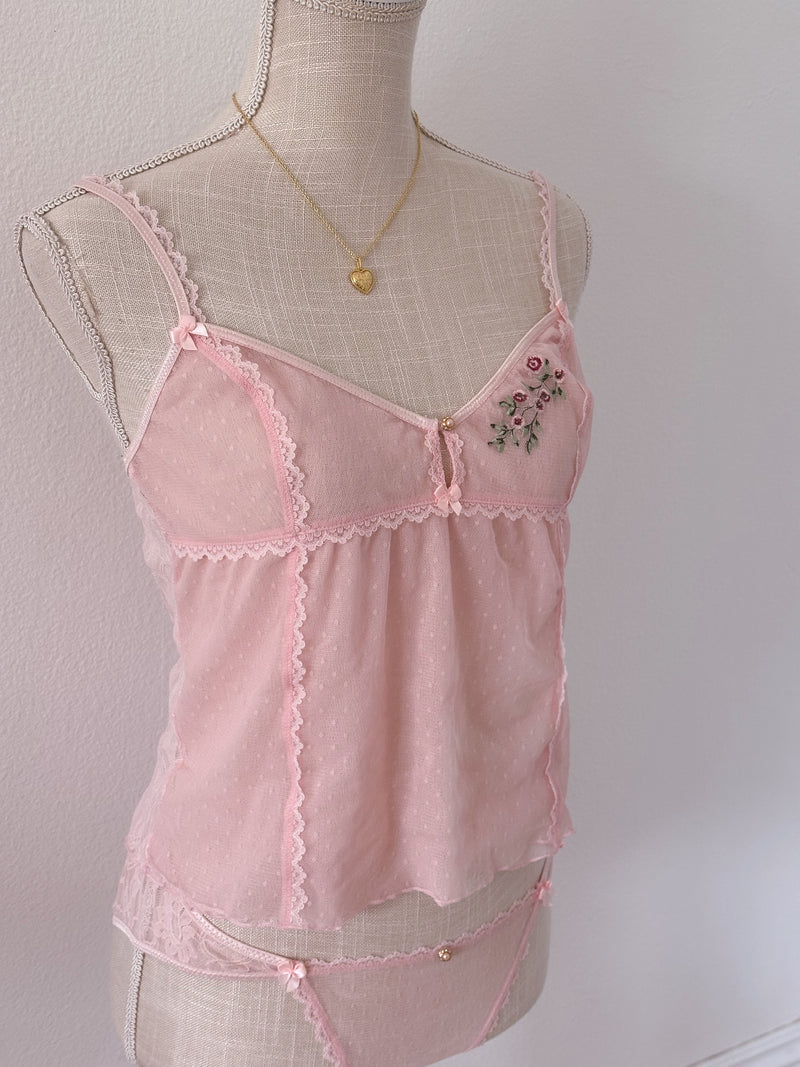Vintage Victoria's Secret new with tags cami lingerie set Size: M