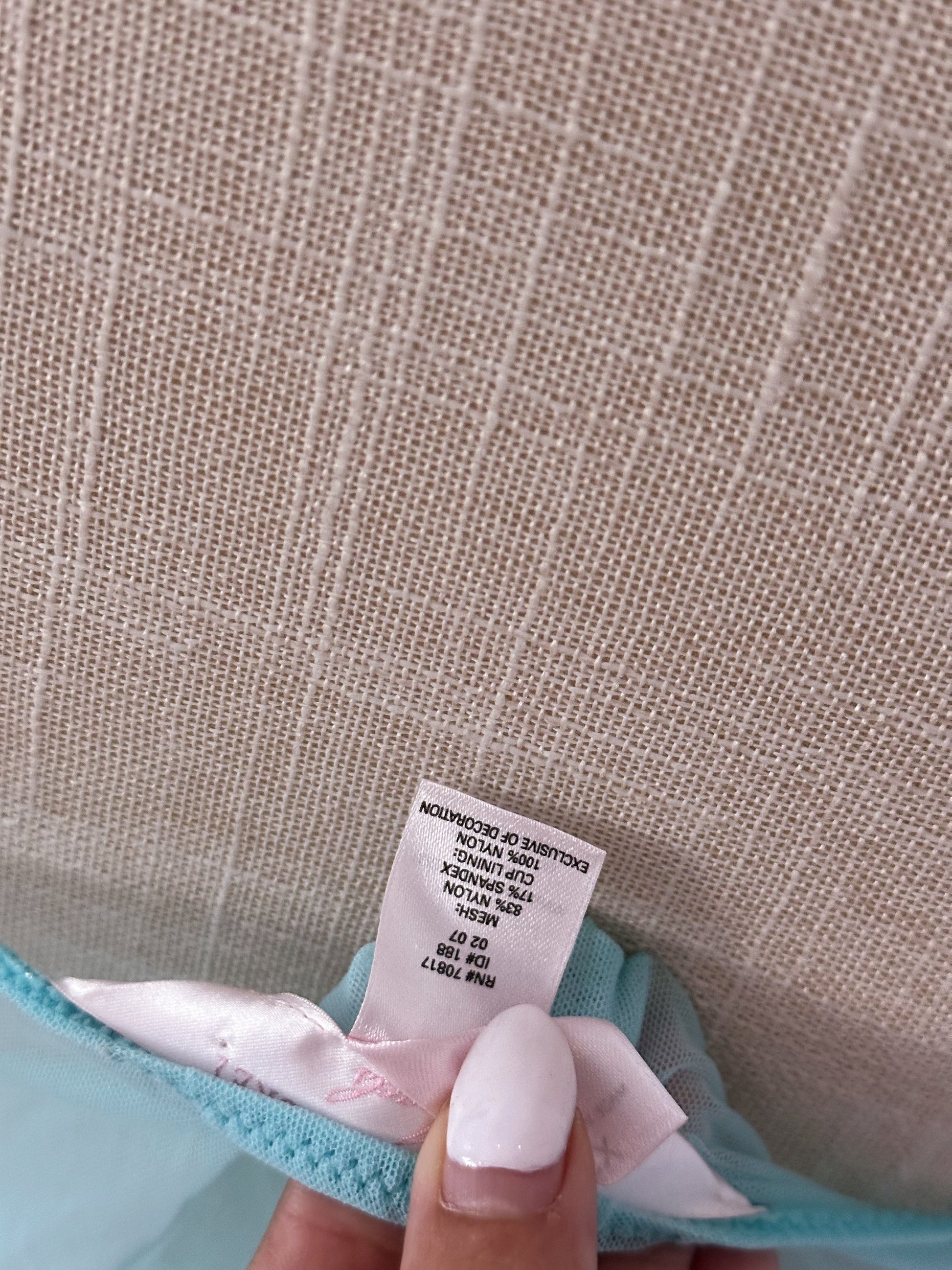 Vintage Victoria's Secret blue Sabrina Carpenter babydoll size: XS