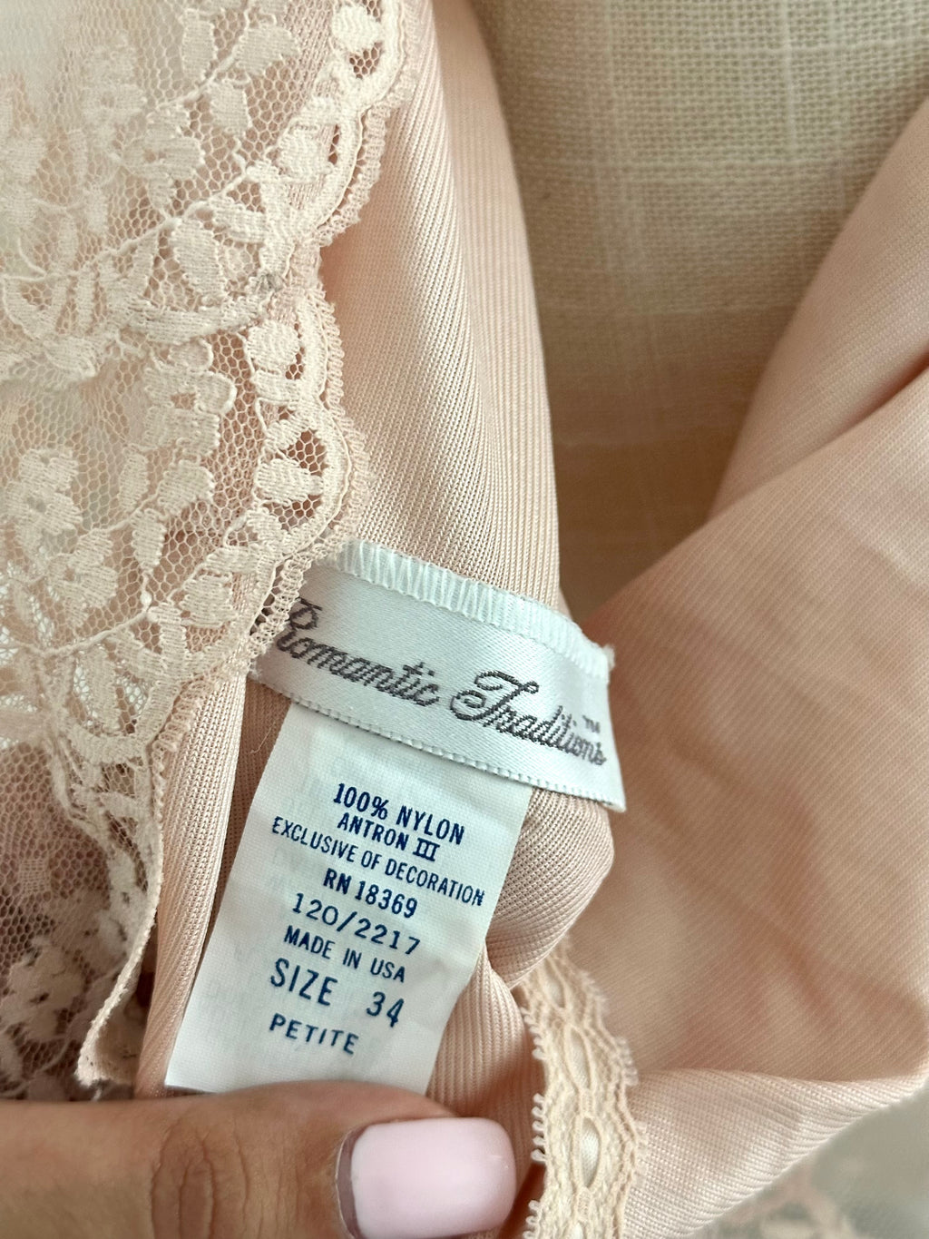 Vintage 1980s Beige Nude Sheer Bust Cami Top Size: XS/S
