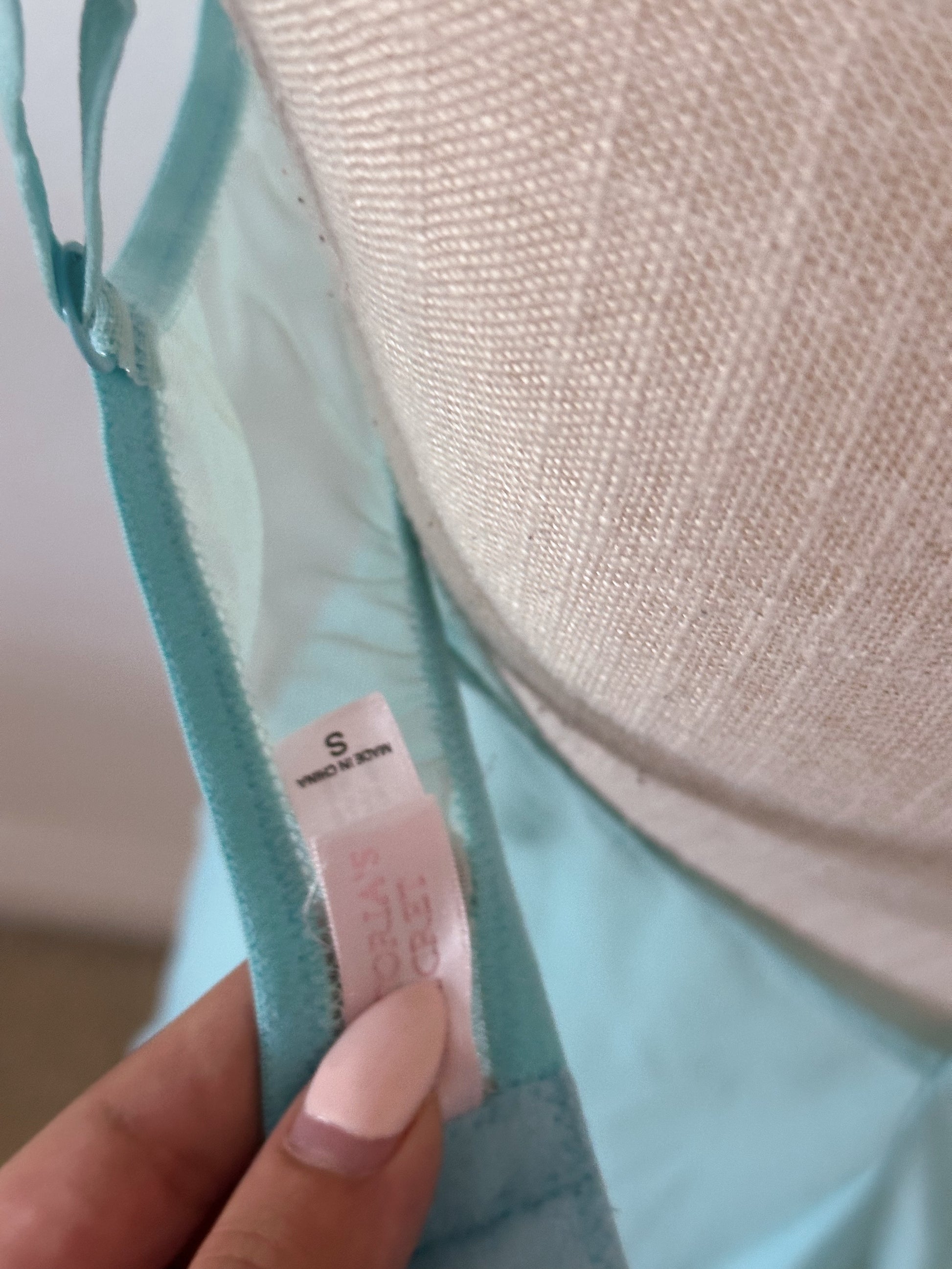 Vintage Victoria’s Secret Paris Hilton Blue Babydoll Slip Dress Size: S