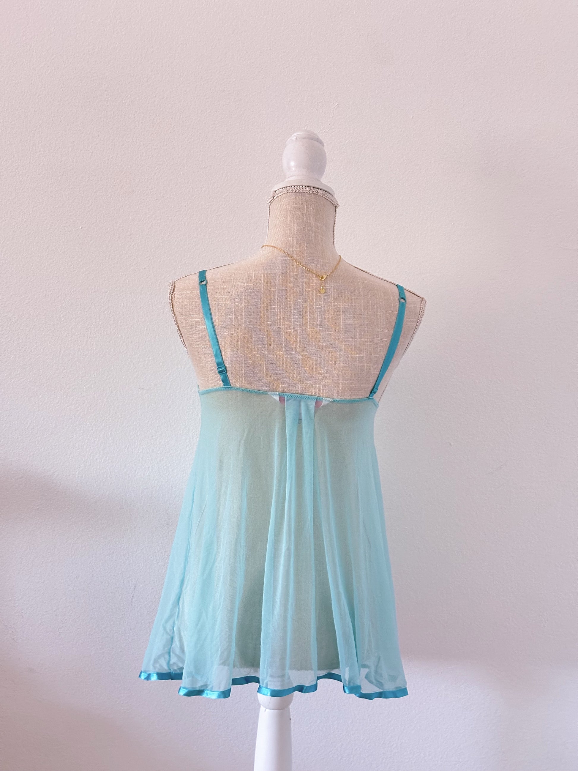 Vintage Victoria's Secret blue Sabrina Carpenter babydoll size: XS